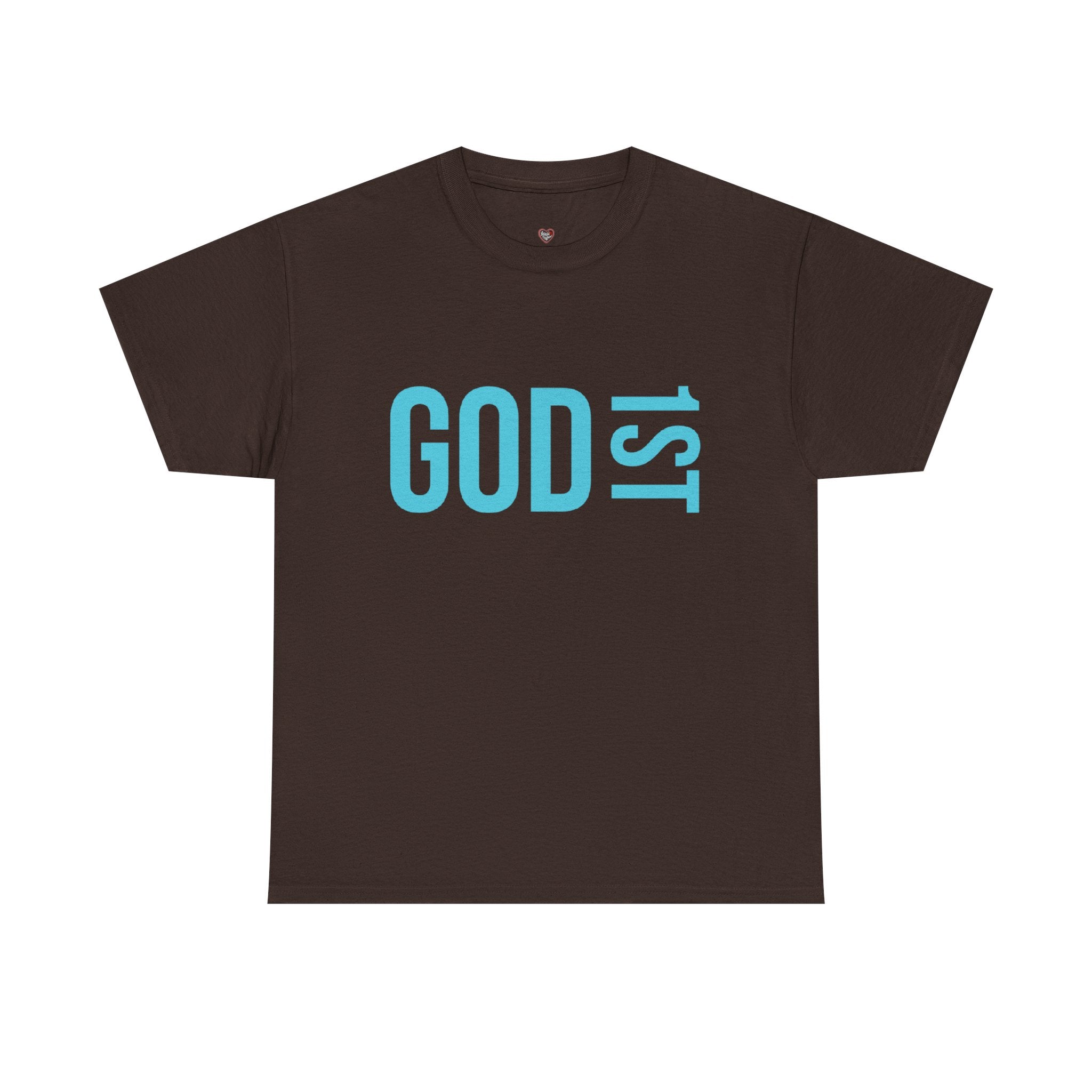 God 1st- Then Me Unisex Heavy Cotton Tee