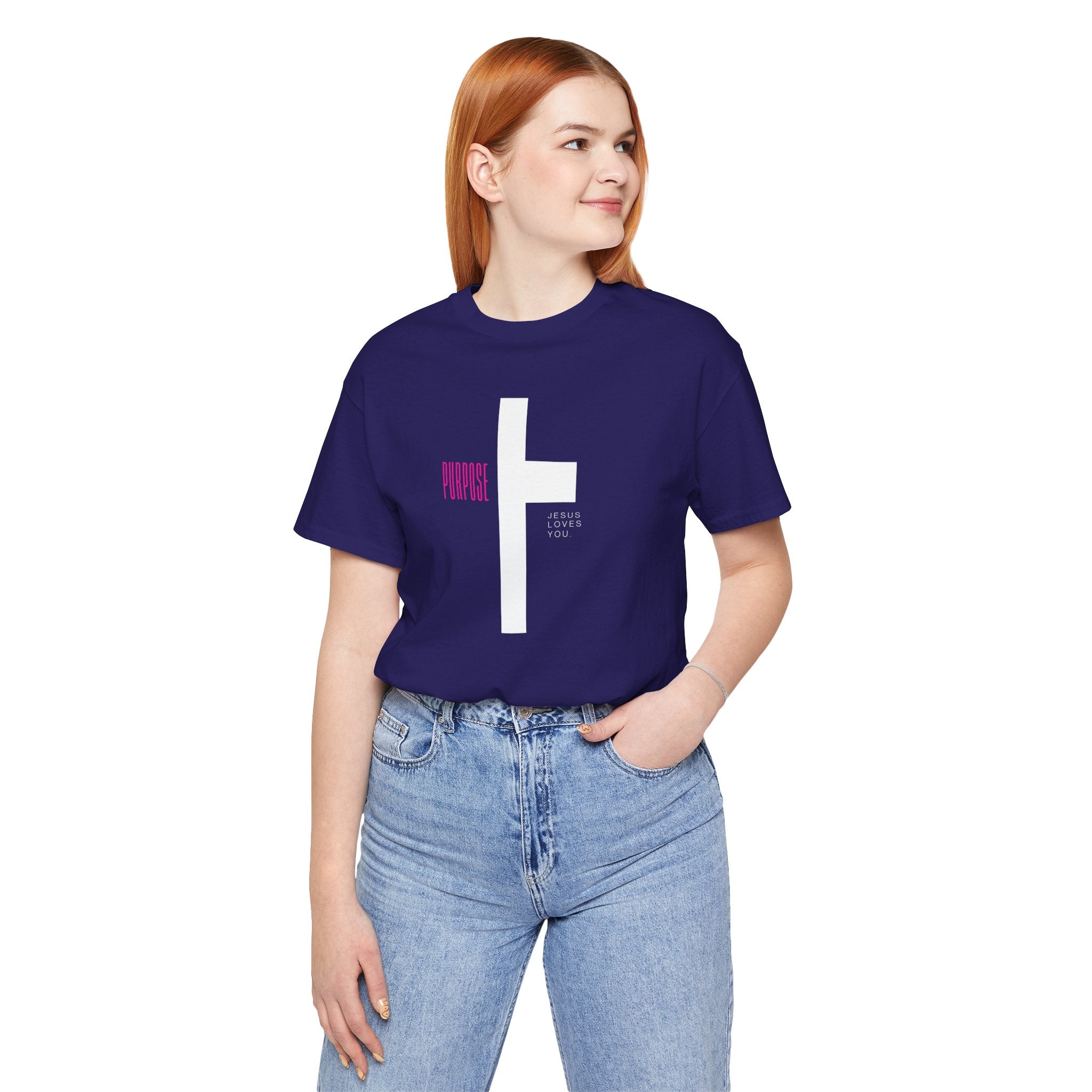 Walk With A Purpose Cross Graphic T-Shirt