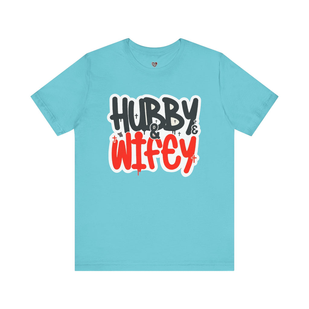 Hubby & Wifey Cute Couple’s Tee