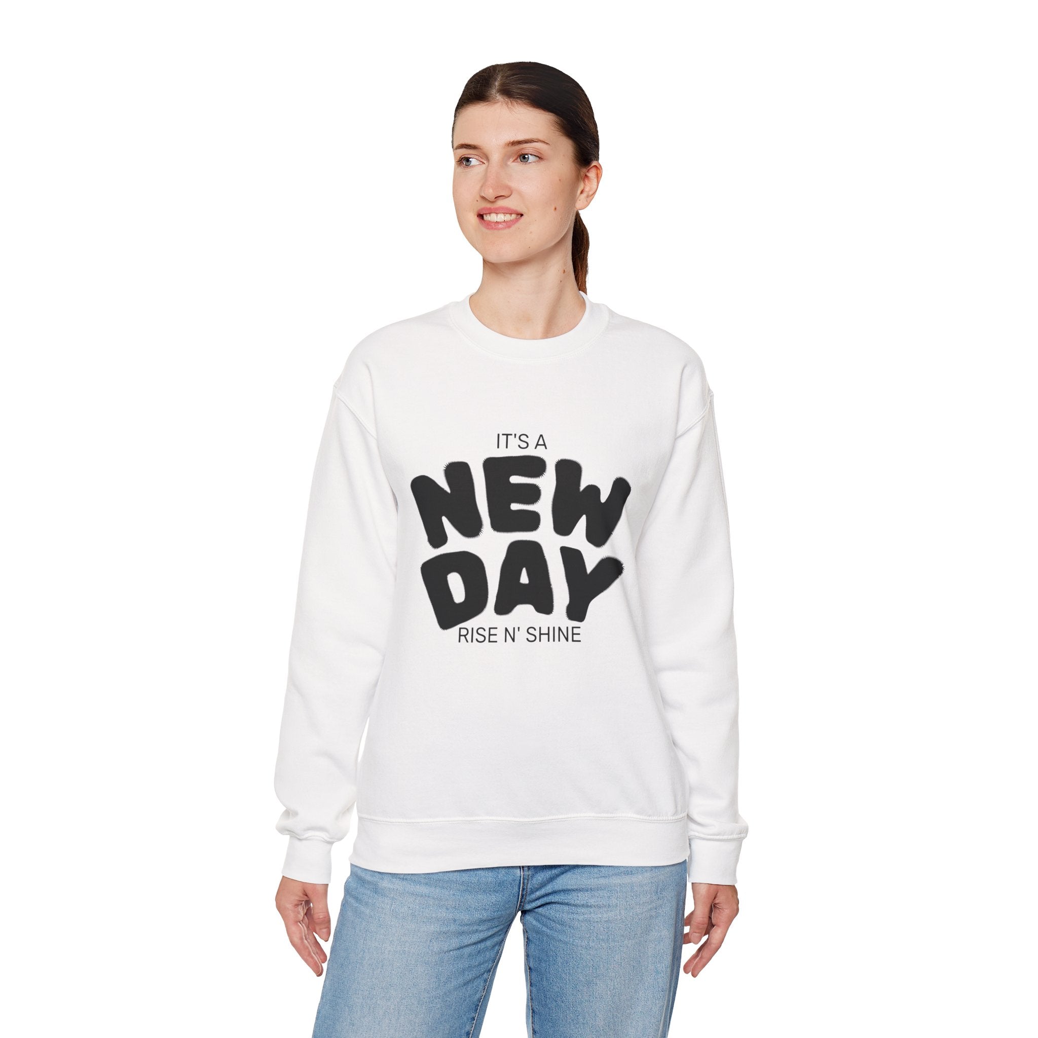 It’s A New Day- Renewed And Restored Crewneck Sweatshirt