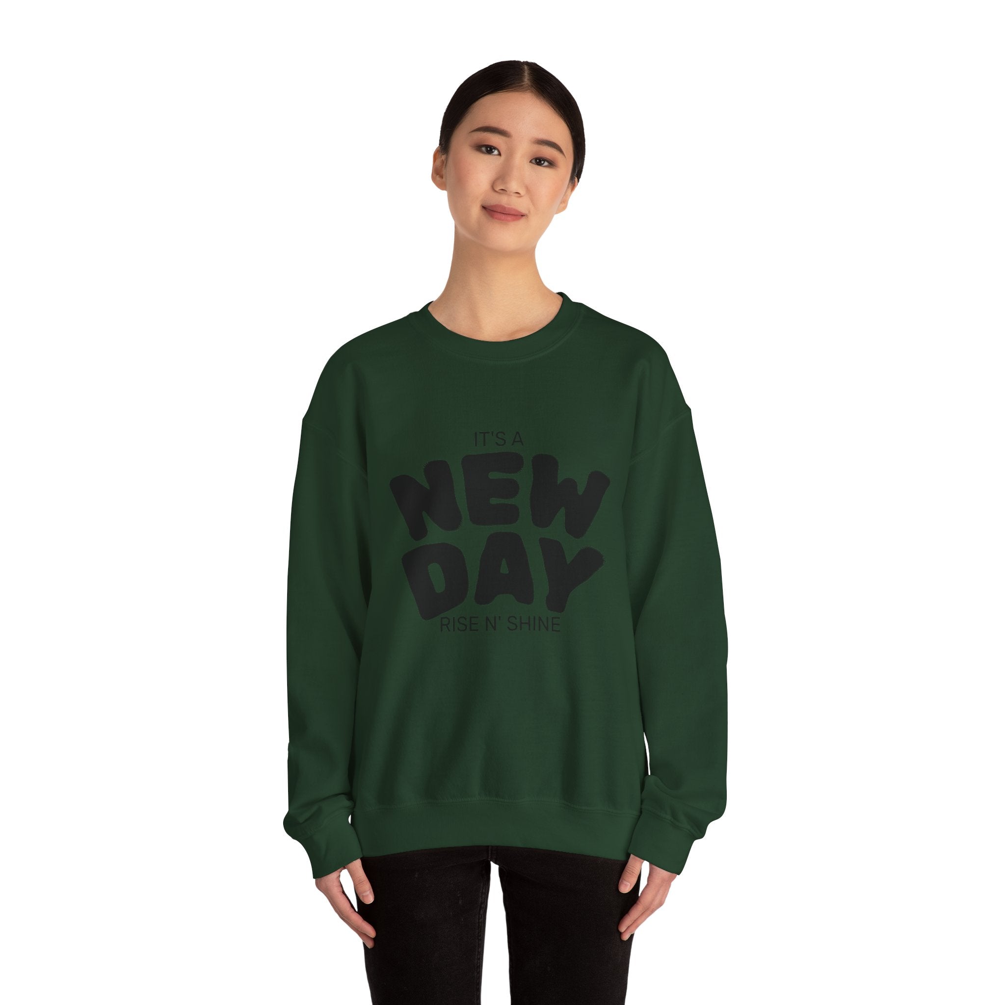 It’s A New Day- Renewed And Restored Crewneck Sweatshirt