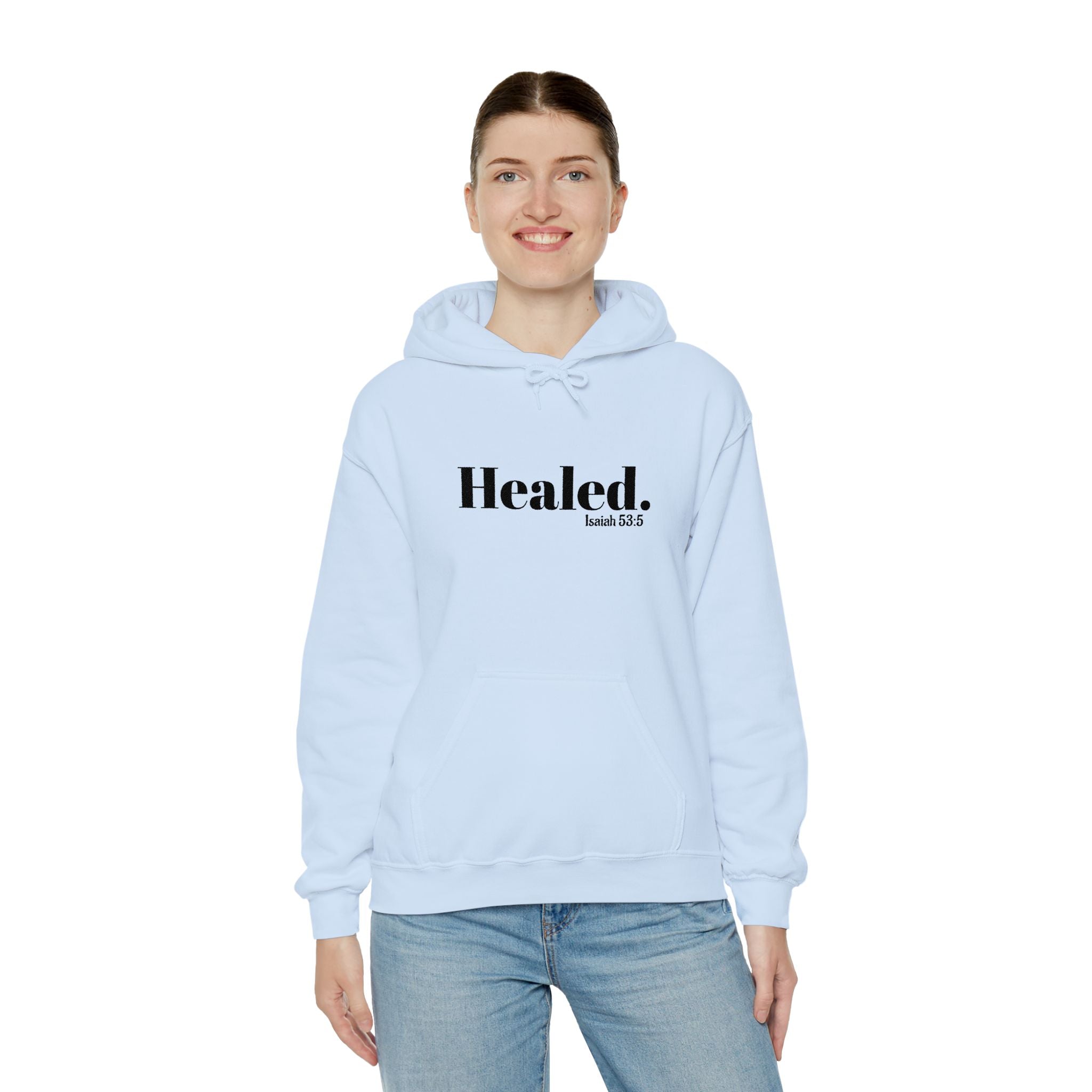 Healed. And Renewed Unisex Hoodie