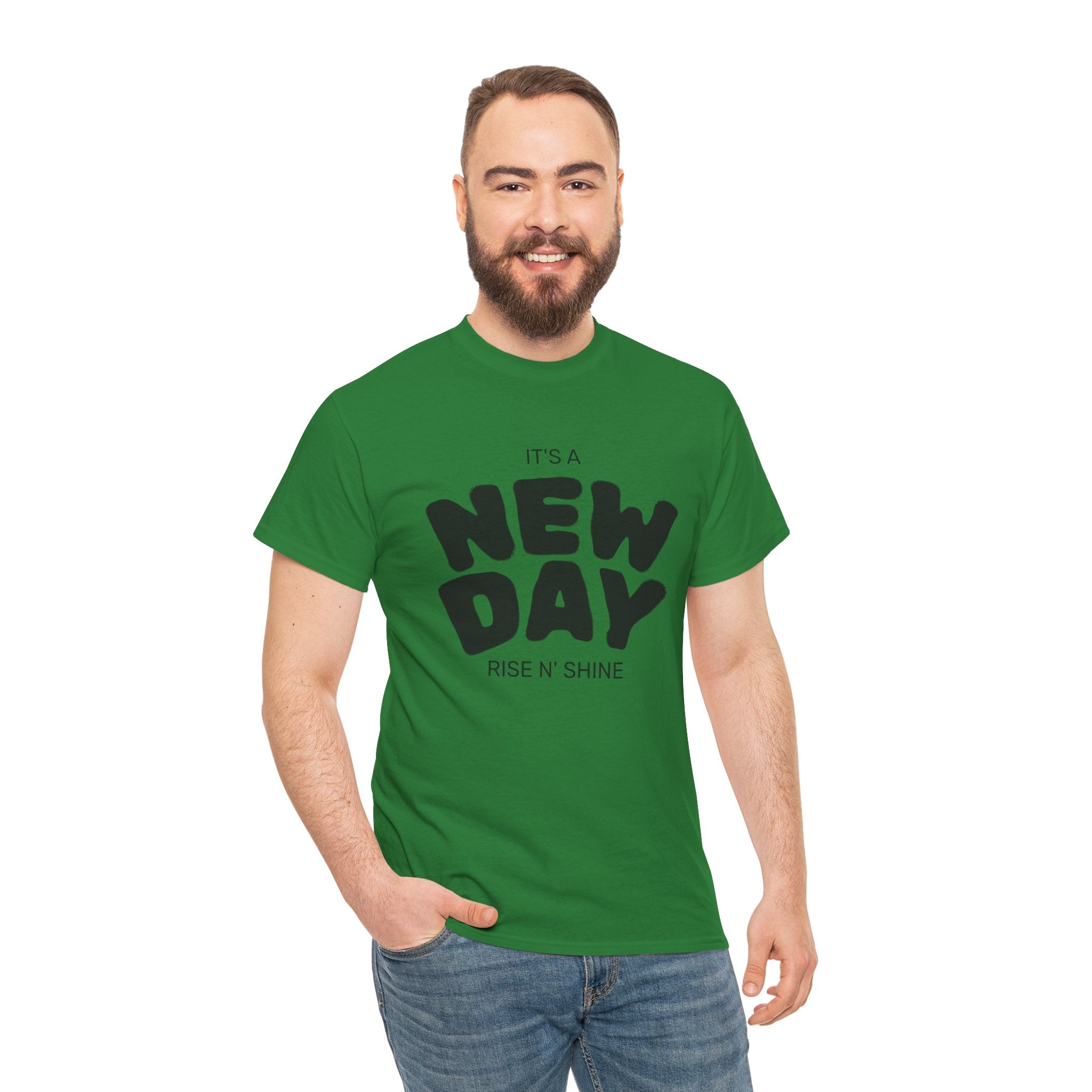 It's a New Day - Renewed And Restored Unisex Heavy Cotton Tee