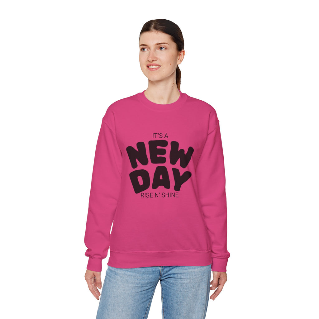 It’s A New Day- Renewed And Restored Crewneck Sweatshirt