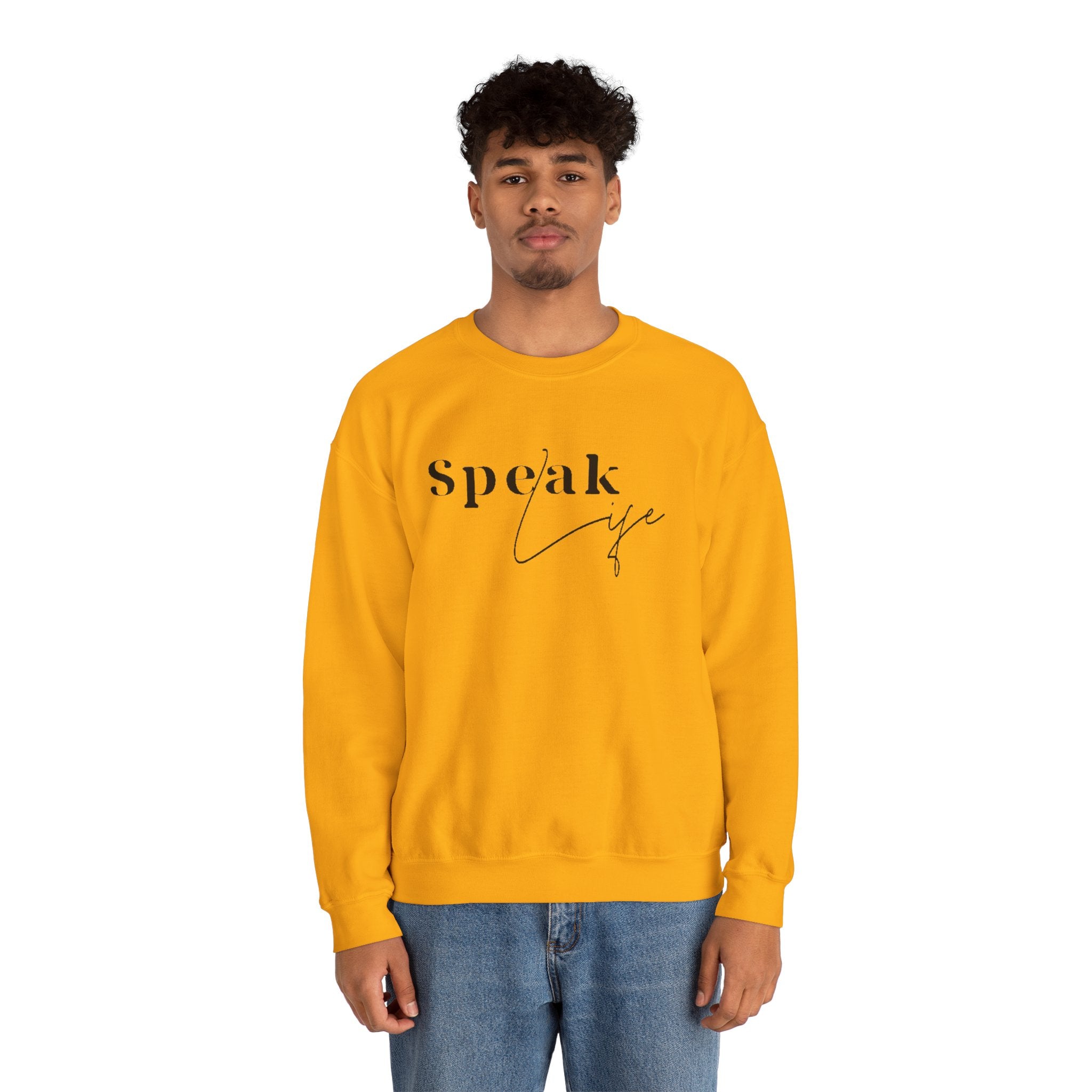Speak Life Over Yourself Unisex Sweatshirt