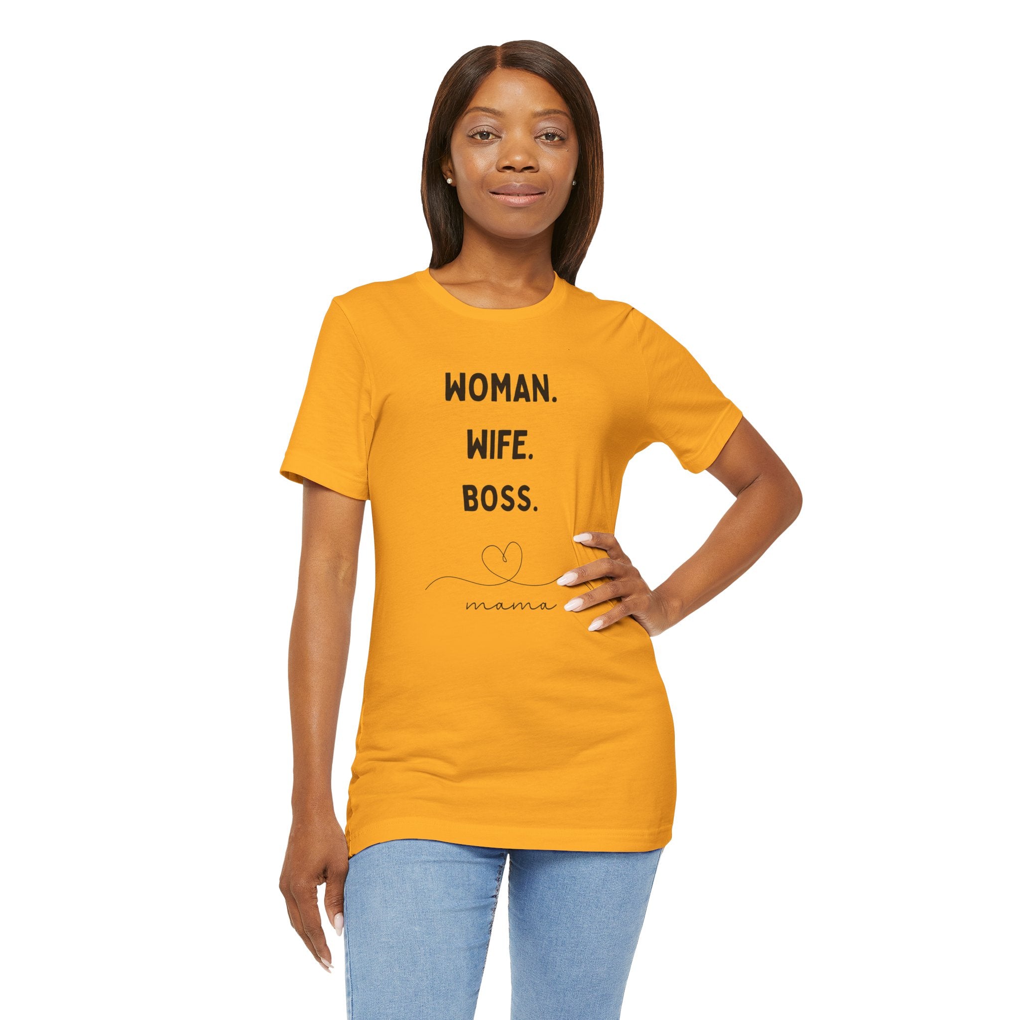 God-Fearing  Woman. Wife. Boss. Mama. Empowered Tee