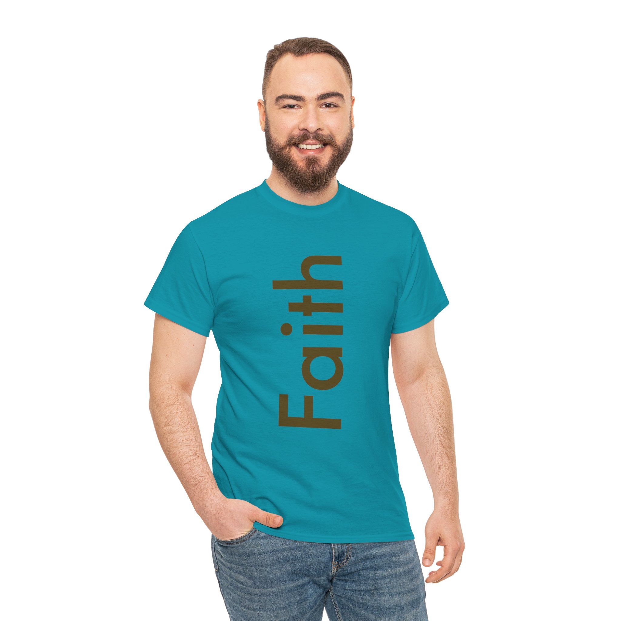 Faith Unisex Heavy Cotton Tee