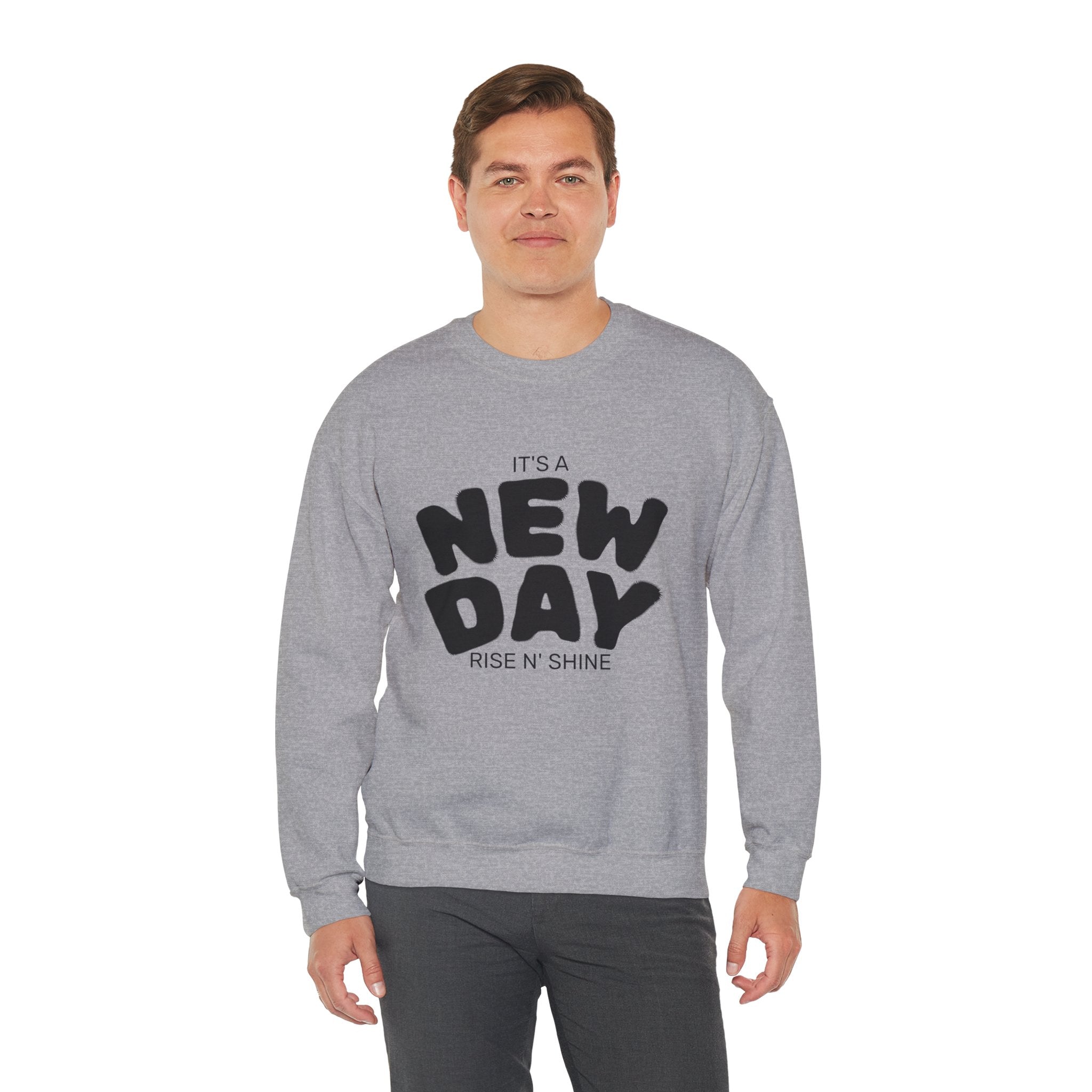 It’s A New Day- Renewed And Restored Crewneck Sweatshirt