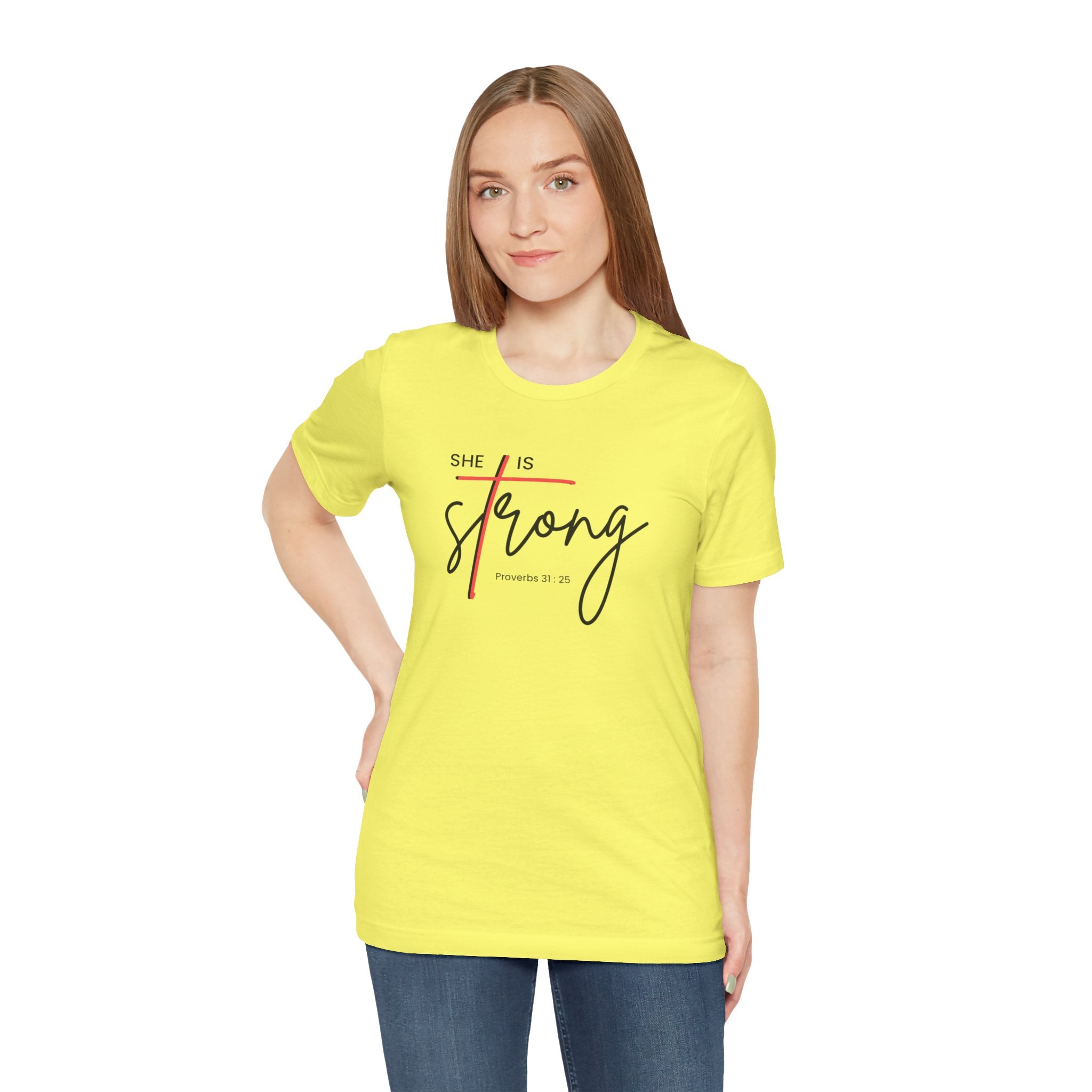 She Is Strong - Women’s Strength Tee