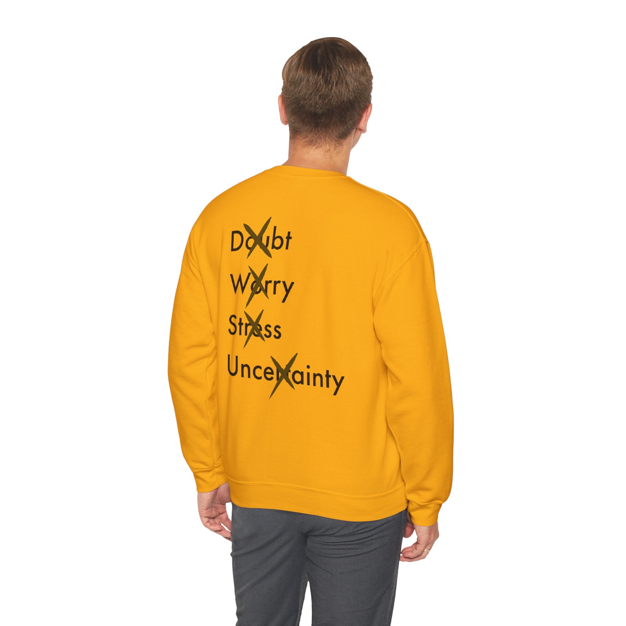Have Faith And Don't Worry Unisex Crewneck Sweatshirt