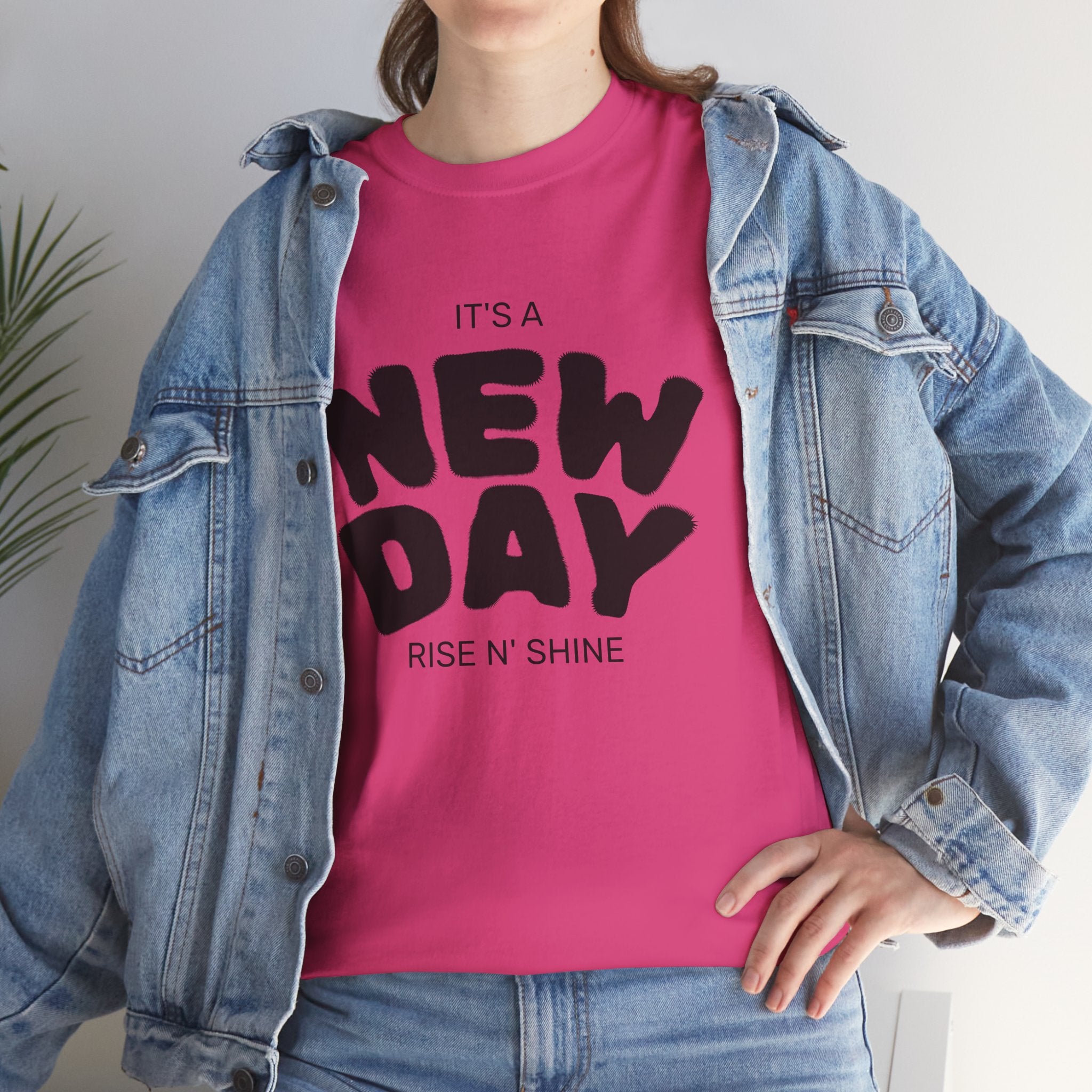 It's a New Day - Renewed And Restored Unisex Heavy Cotton Tee