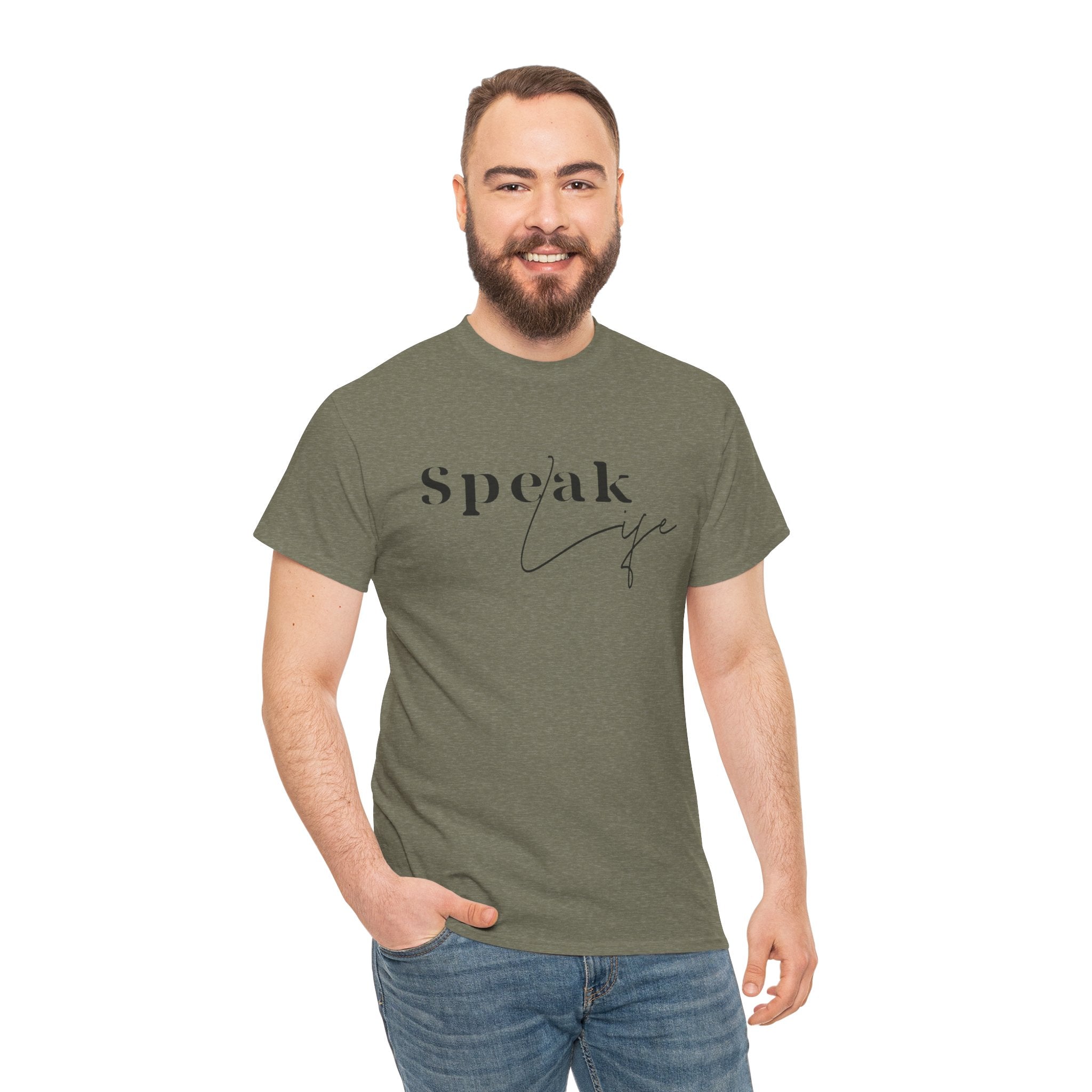 Speak Life Over Yourself Unisex Tee
