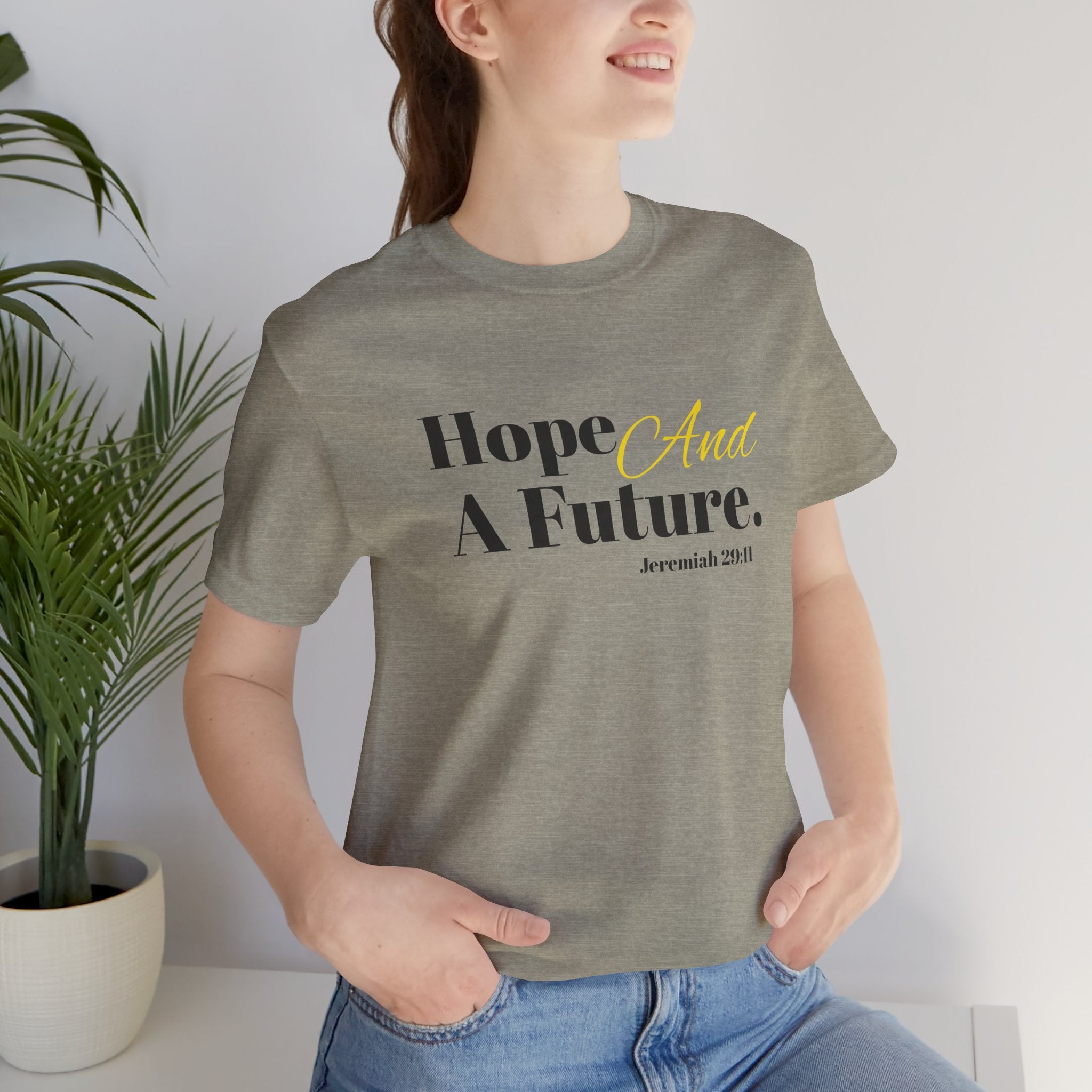 God's Promise - Hope And A Future Unisex Tee