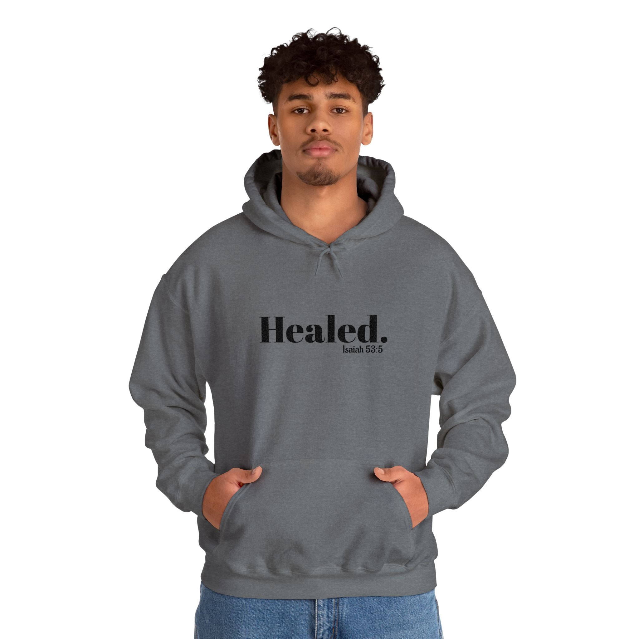 Healed. And Renewed Unisex Hoodie
