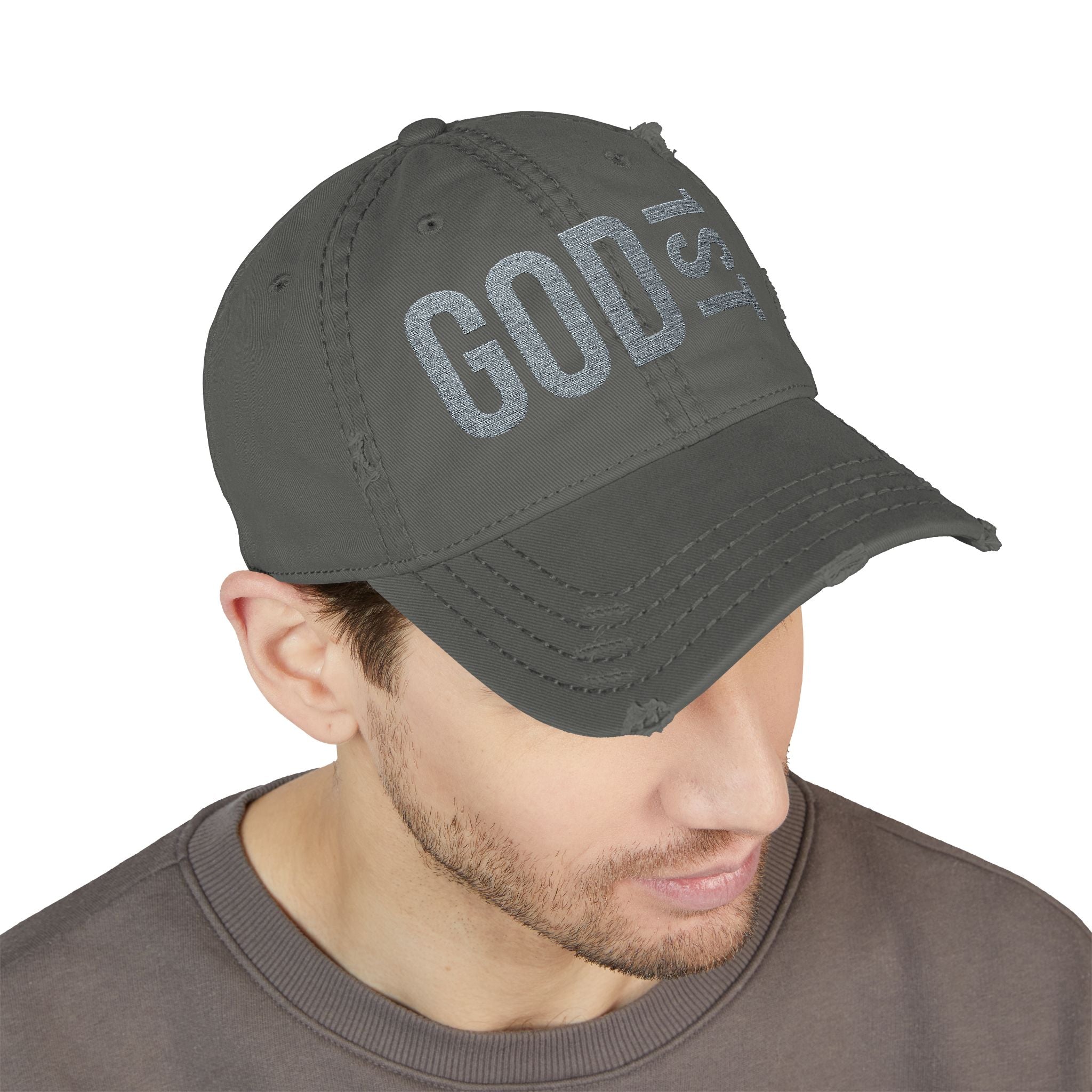 God 1st- Then Me Embroidery Hat