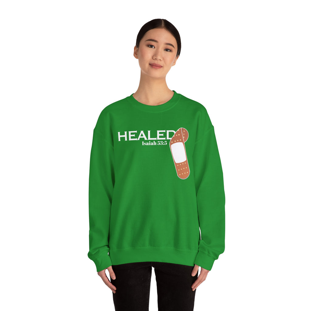 Healing Is Done- Isaiah 53:5 Unisex Sweatshirt