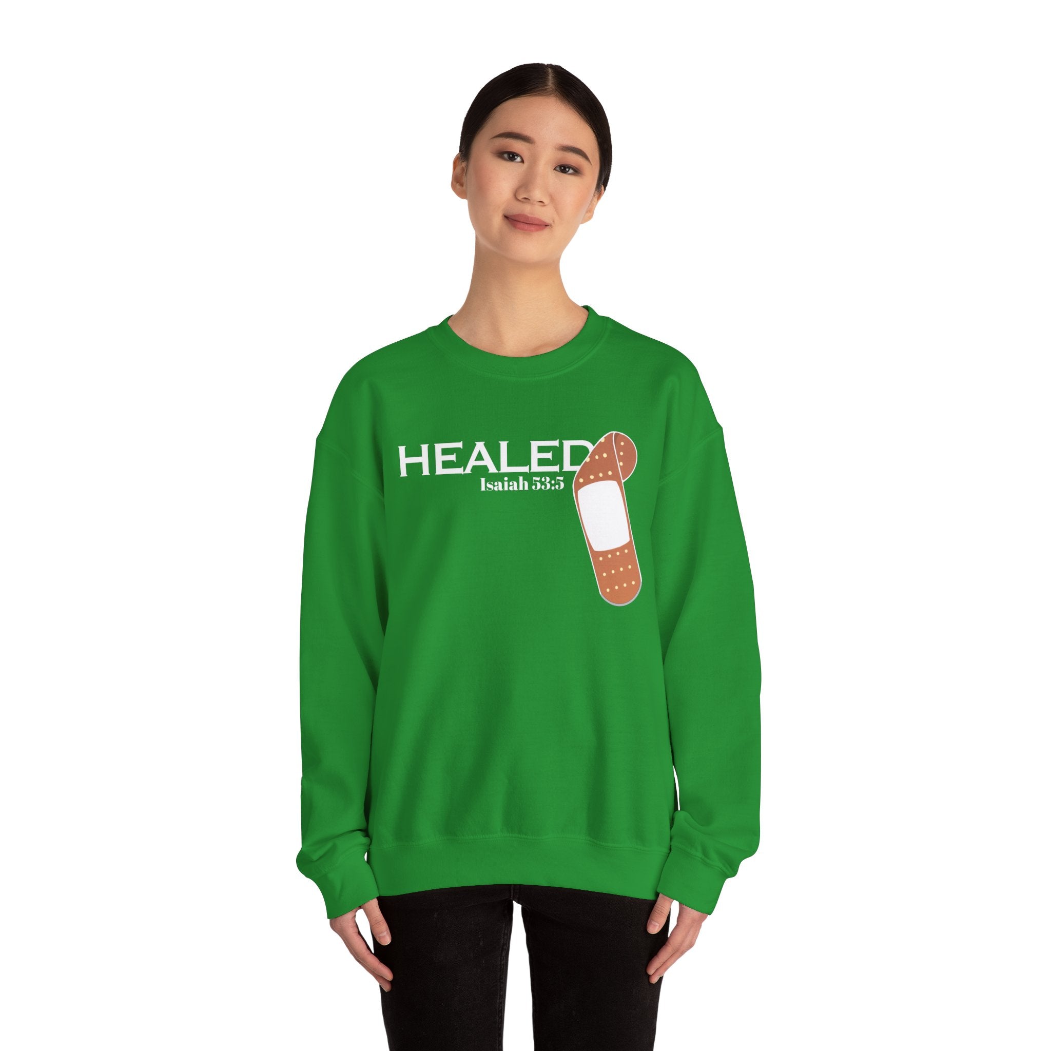 Healing Is Done- Isaiah 53:5 Unisex Sweatshirt