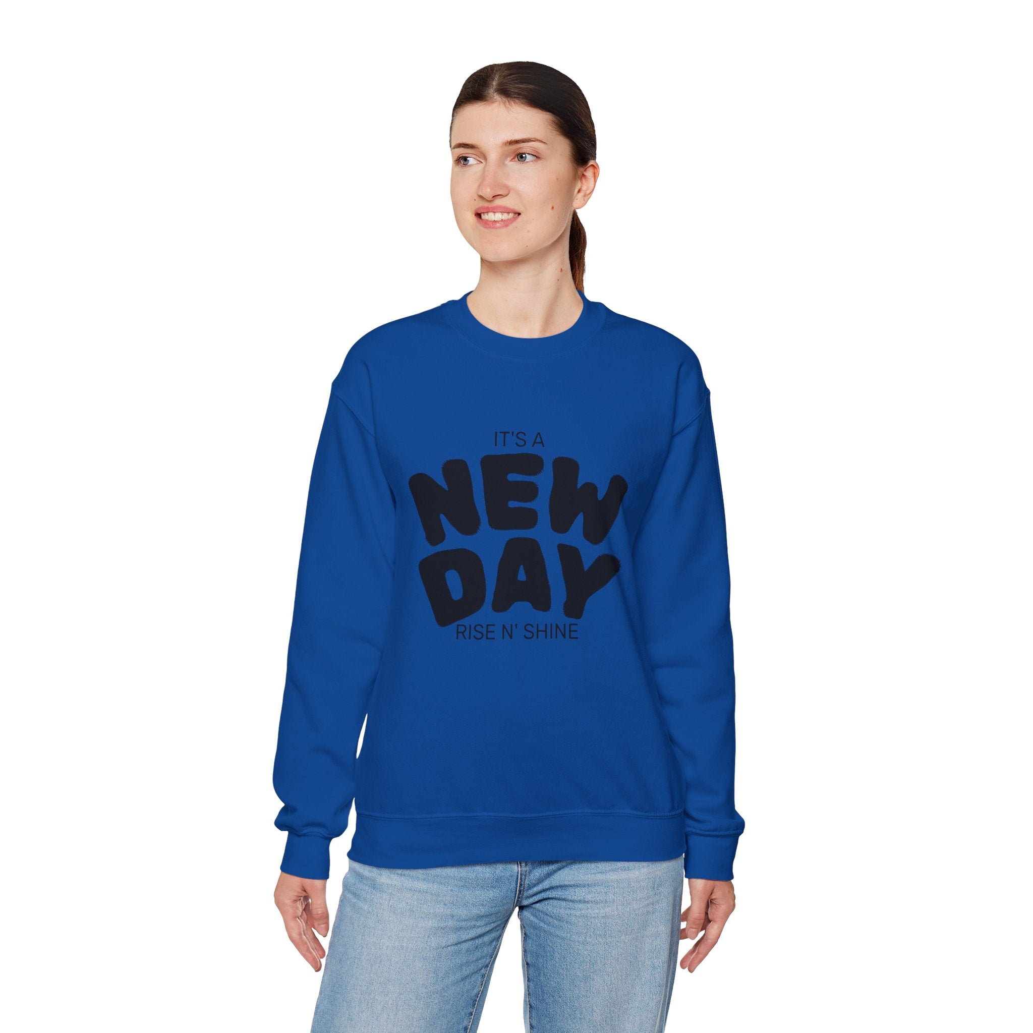 It’s A New Day- Renewed And Restored Crewneck Sweatshirt