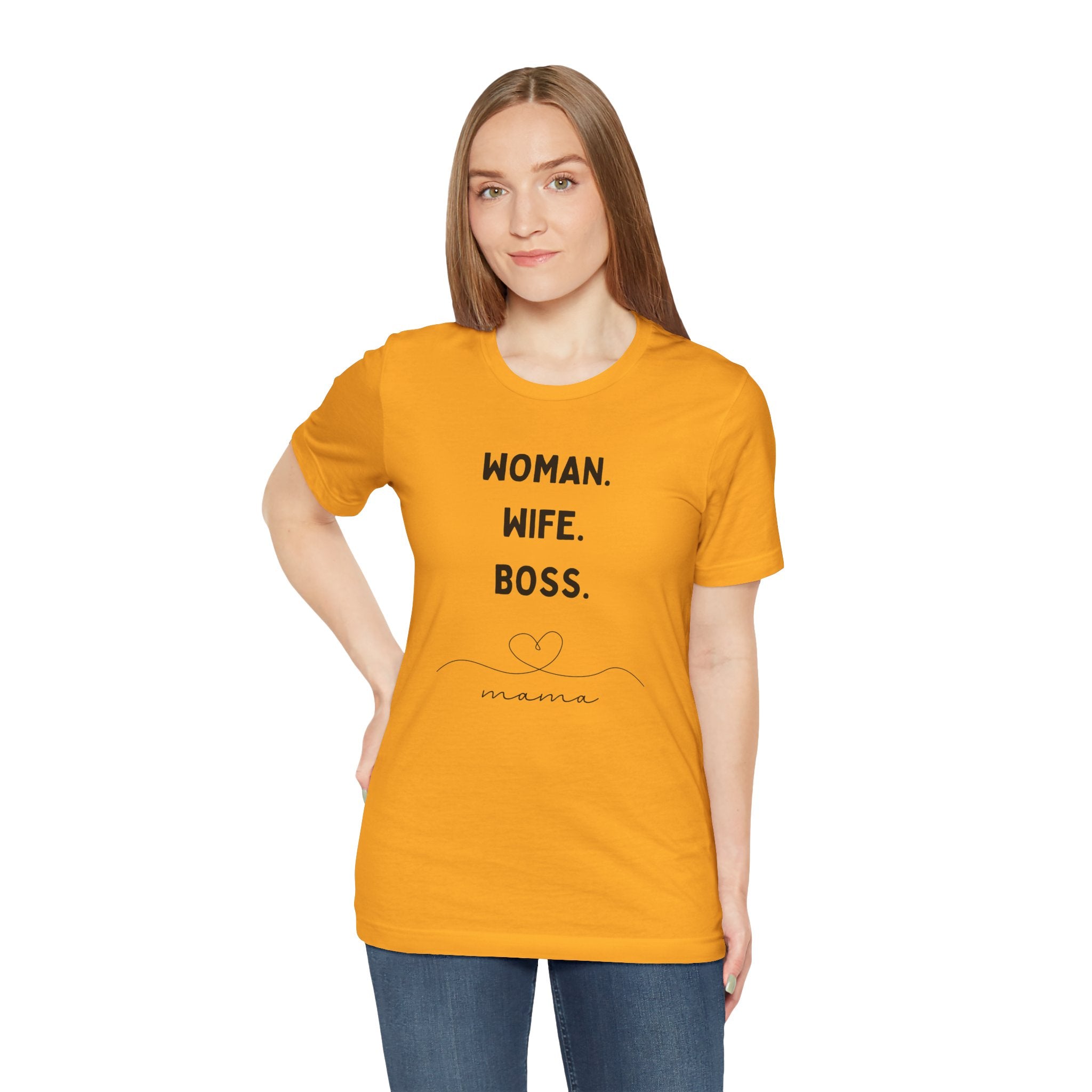 God-Fearing  Woman. Wife. Boss. Mama. Empowered Tee