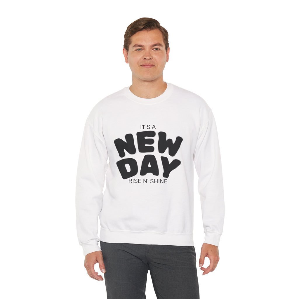 It’s A New Day- Renewed And Restored Crewneck Sweatshirt