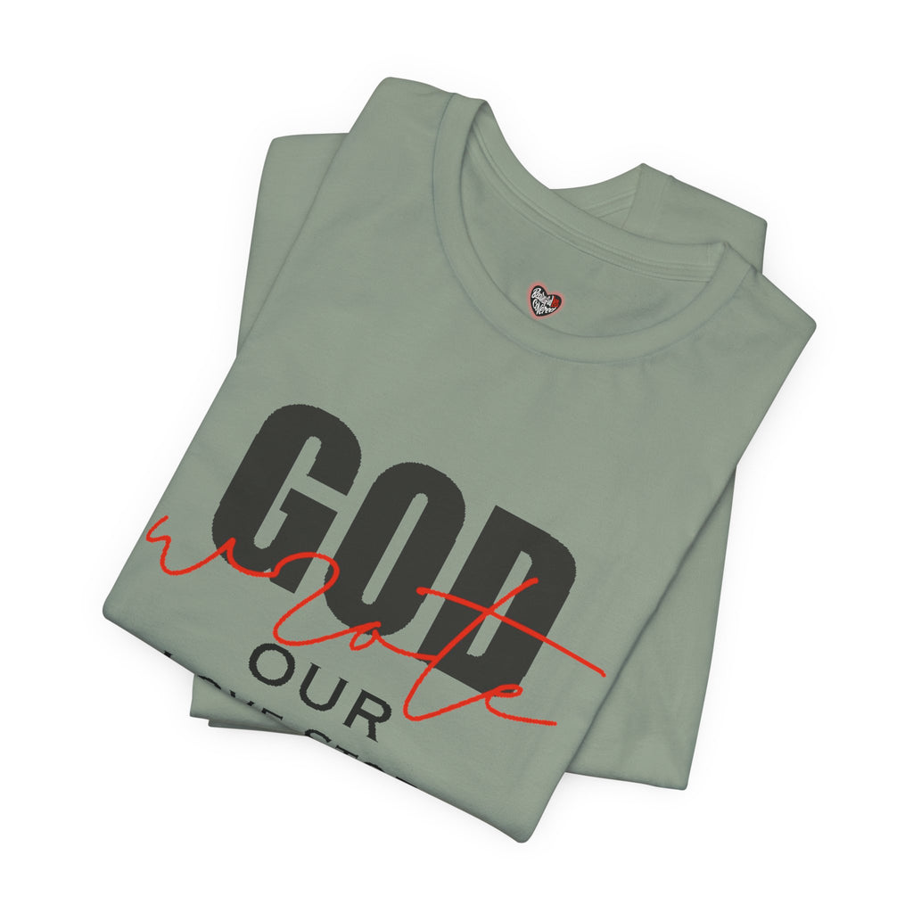 God Wrote Our Love Story Couple's T-Shirt