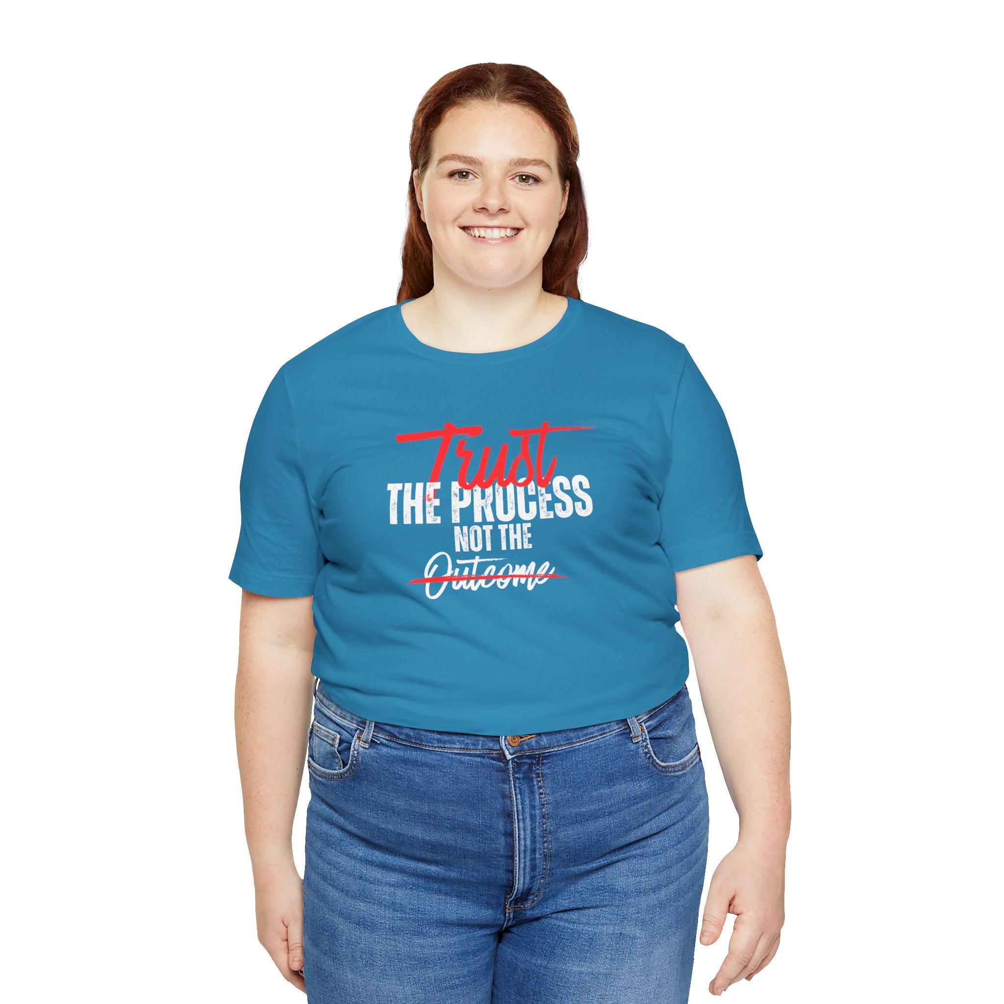 Trust The Process Not The Outcome Motivational T‑Shirt