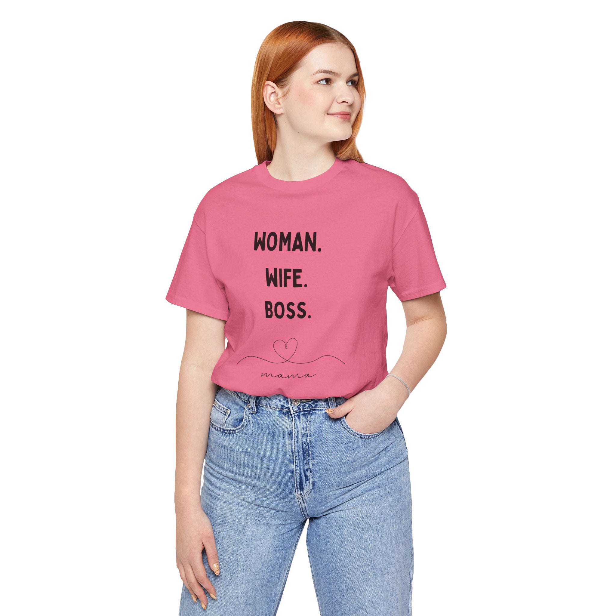 God-Fearing  Woman. Wife. Boss. Mama. Empowered Tee