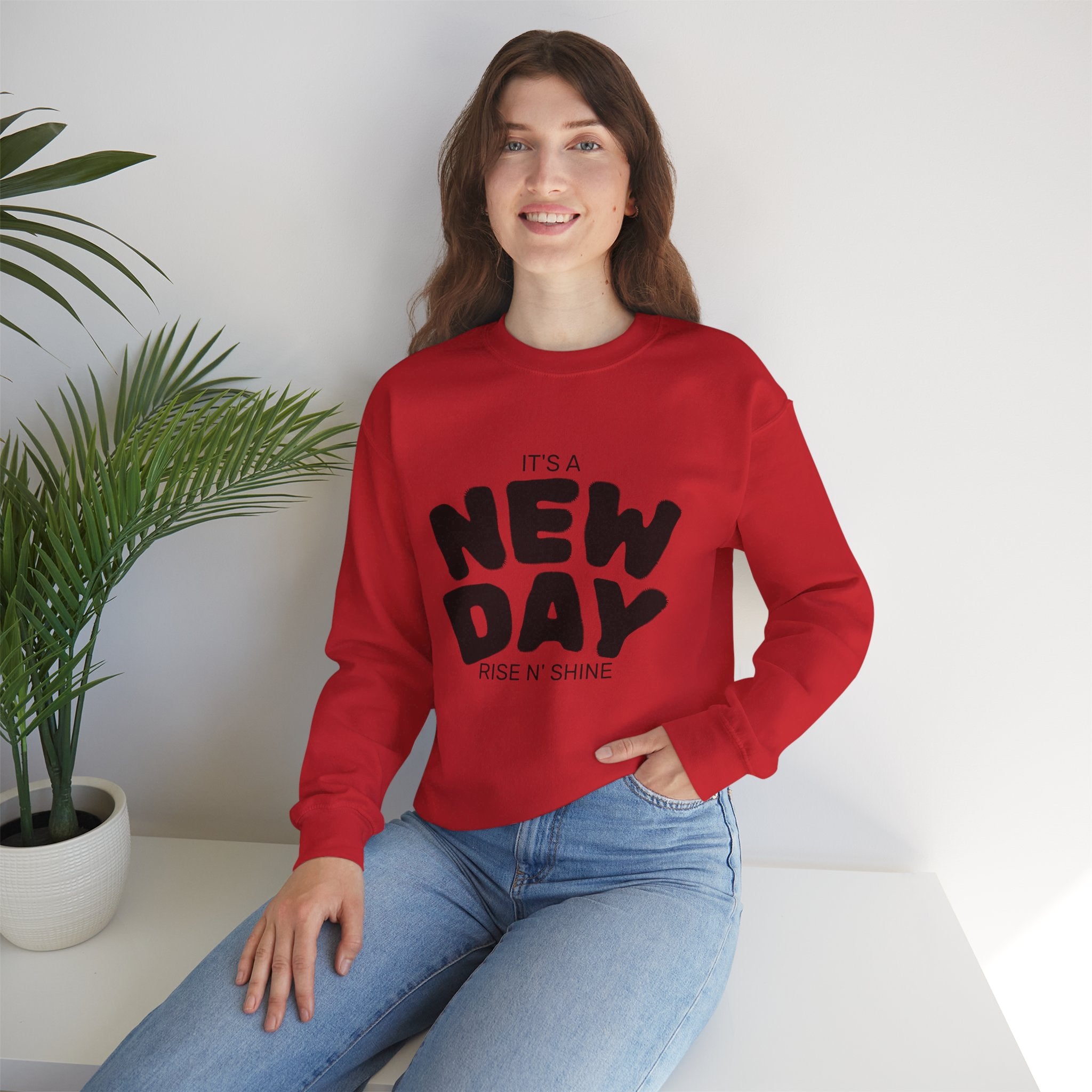 It’s A New Day- Renewed And Restored Crewneck Sweatshirt