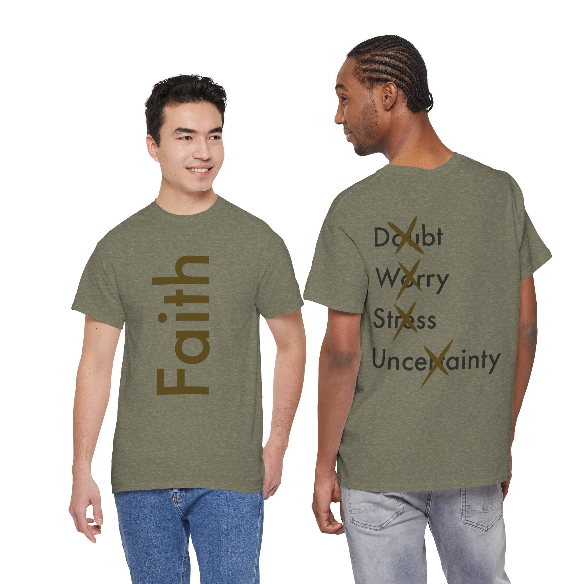 Faith Unisex Heavy Cotton Tee