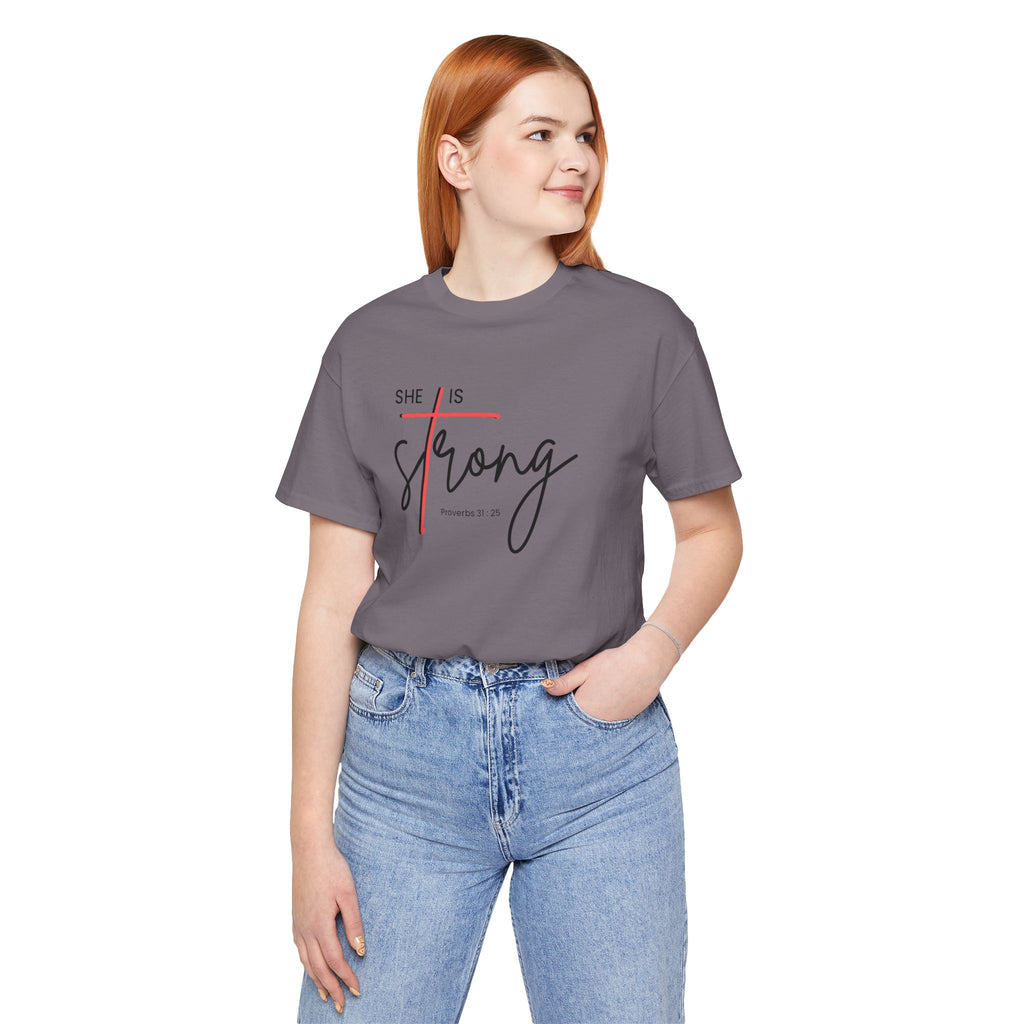 She Is Strong - Women’s Strength Tee