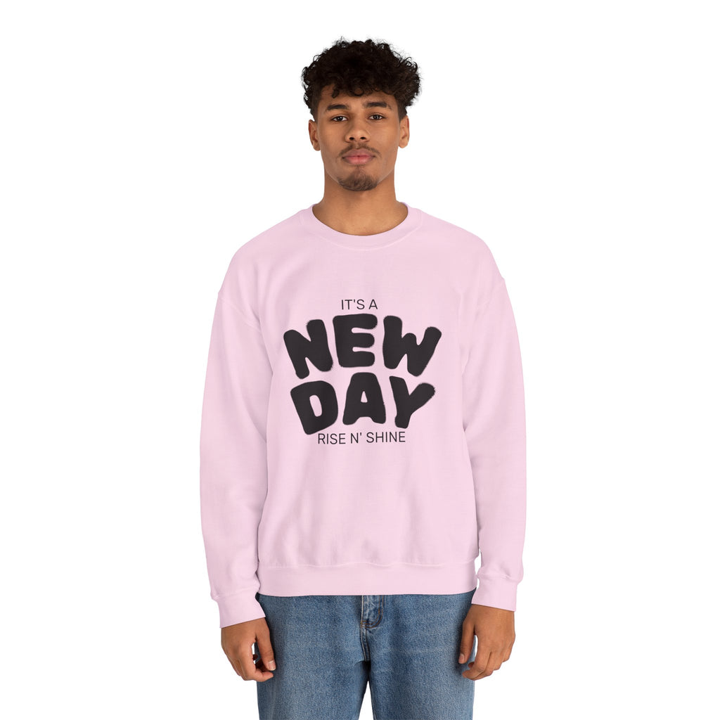 It’s A New Day- Renewed And Restored Crewneck Sweatshirt