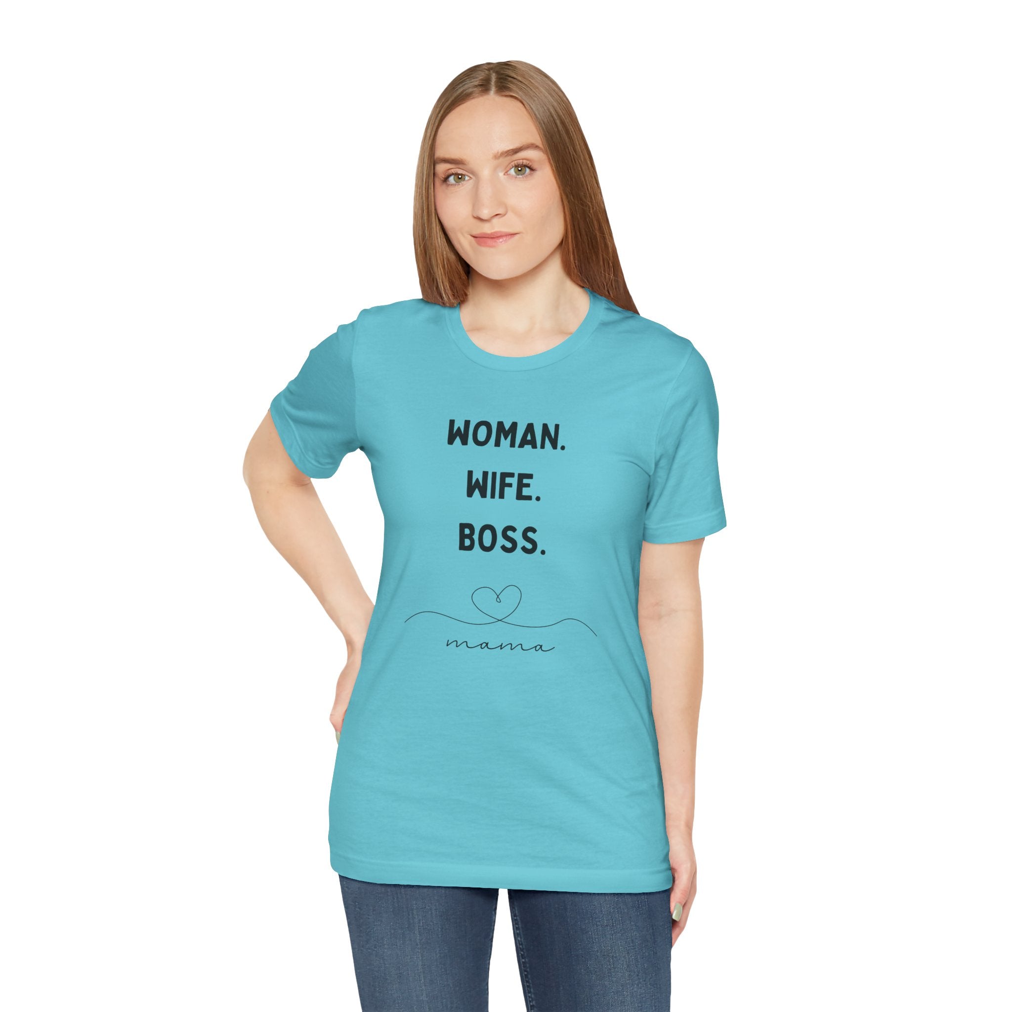 God-Fearing  Woman. Wife. Boss. Mama. Empowered Tee