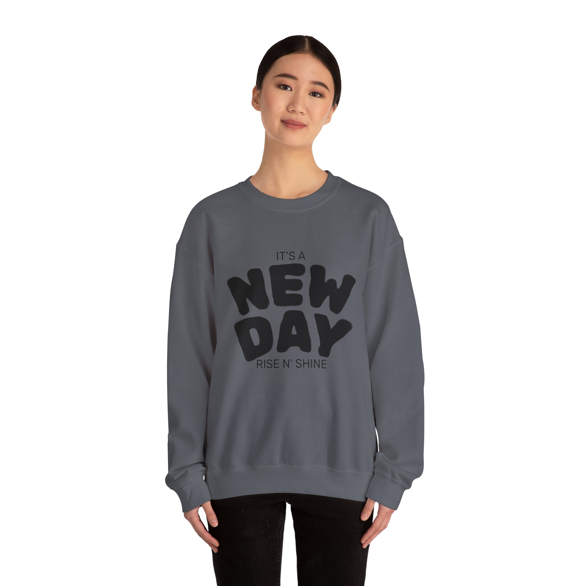 It’s A New Day- Renewed And Restored Crewneck Sweatshirt