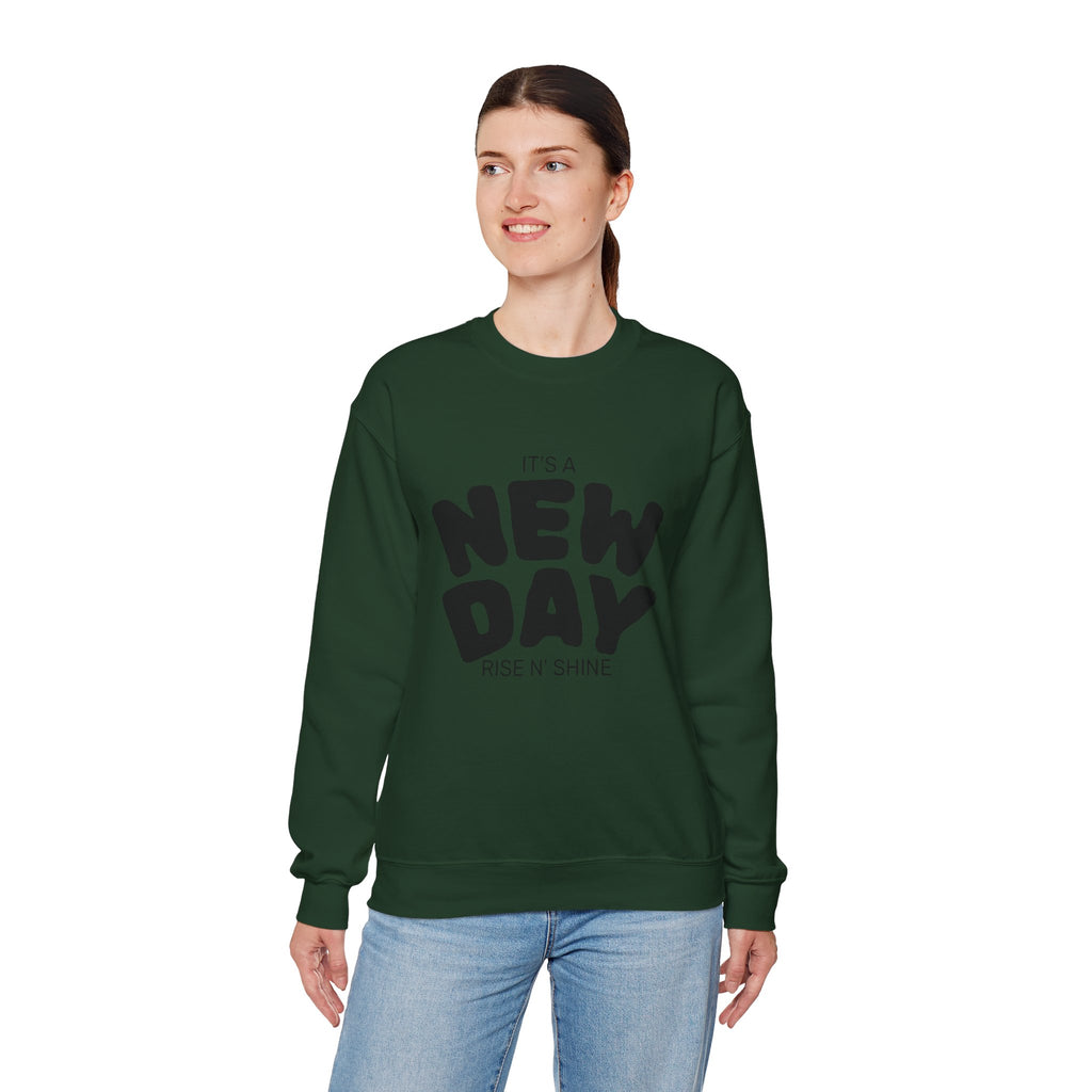 It’s A New Day- Renewed And Restored Crewneck Sweatshirt