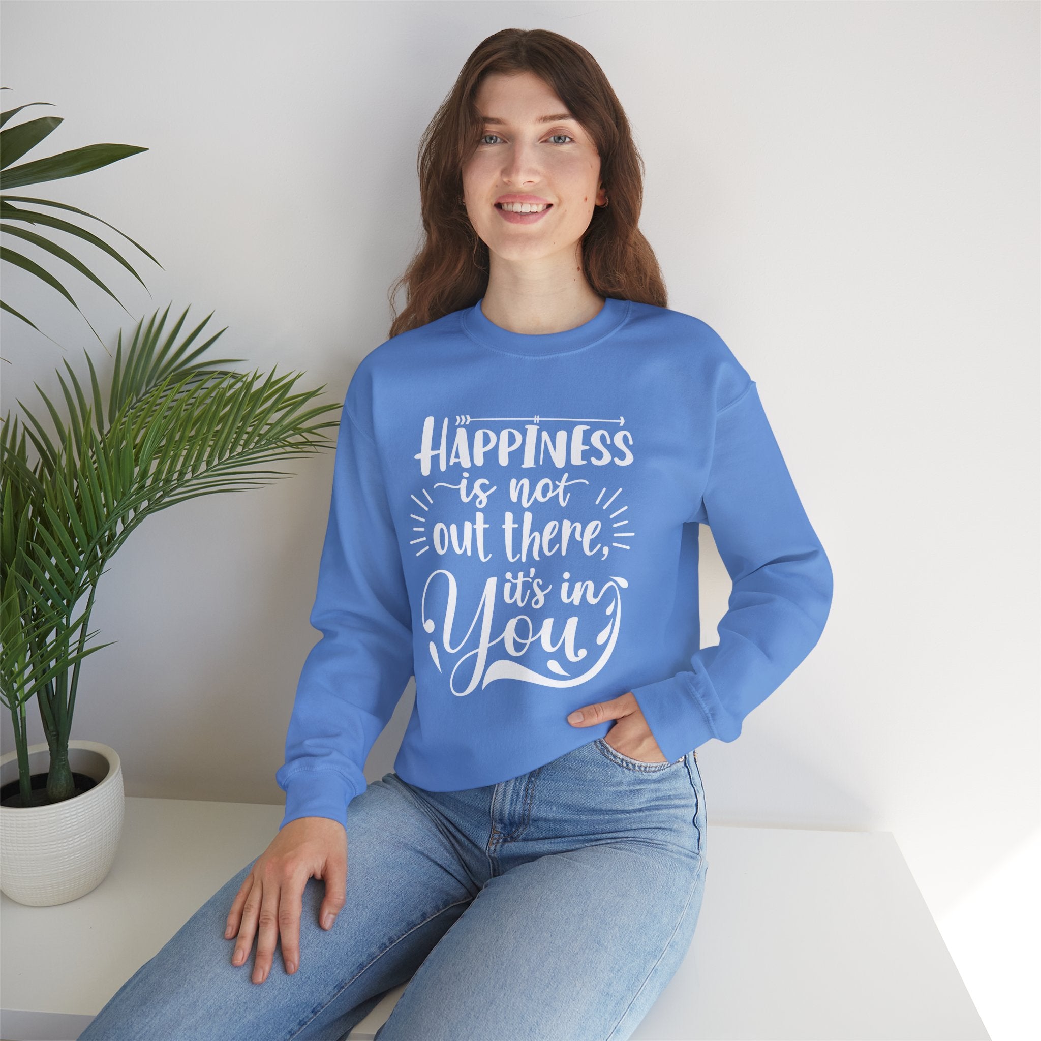 Happiness Is In You Crewneck Sweatshirt
