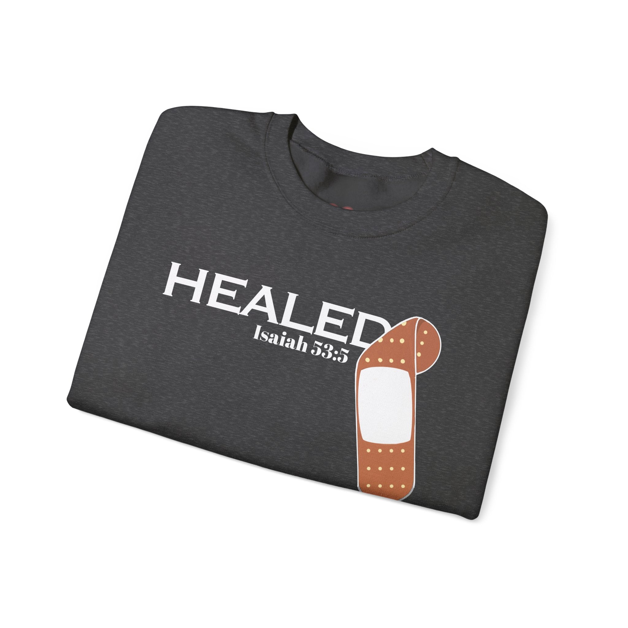 Healing Is Done- Isaiah 53:5 Unisex Sweatshirt