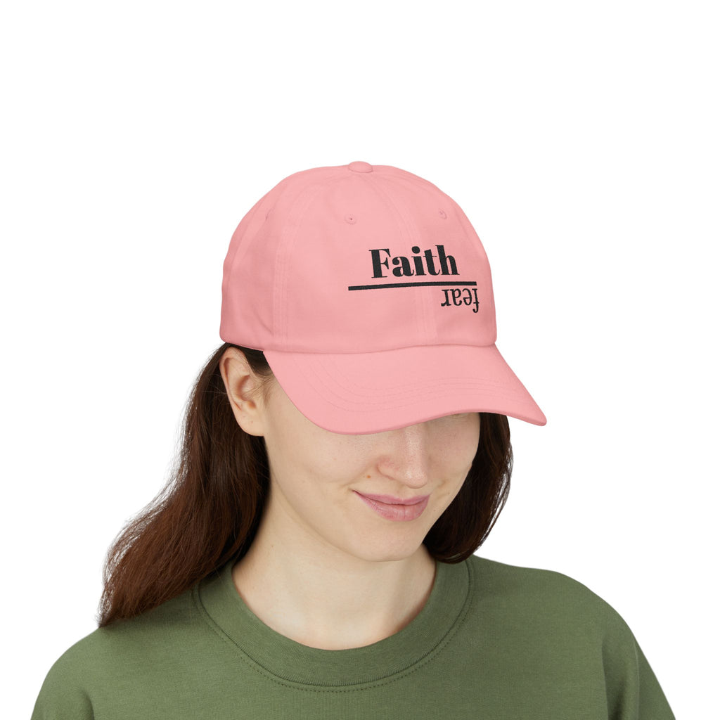 Faith Is Bigger Than Fear Dad Cap