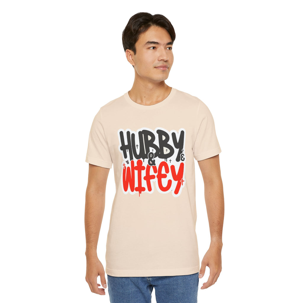 Hubby & Wifey Cute Couple’s Tee
