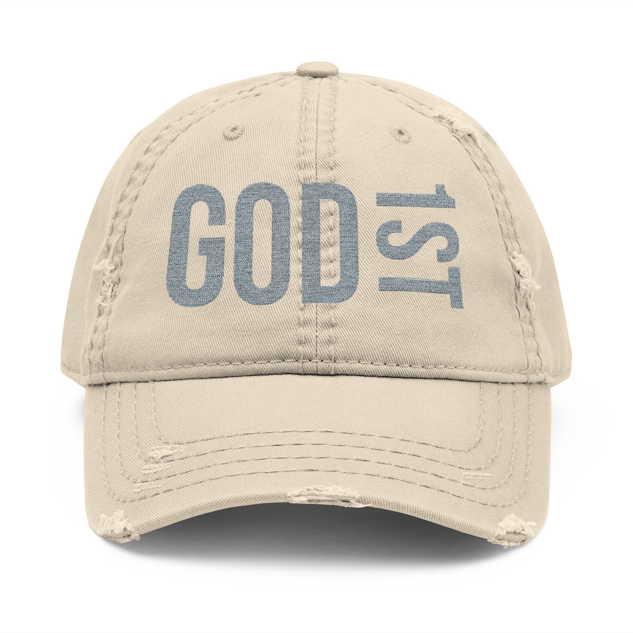 God 1st- Then Me Embroidery Hat