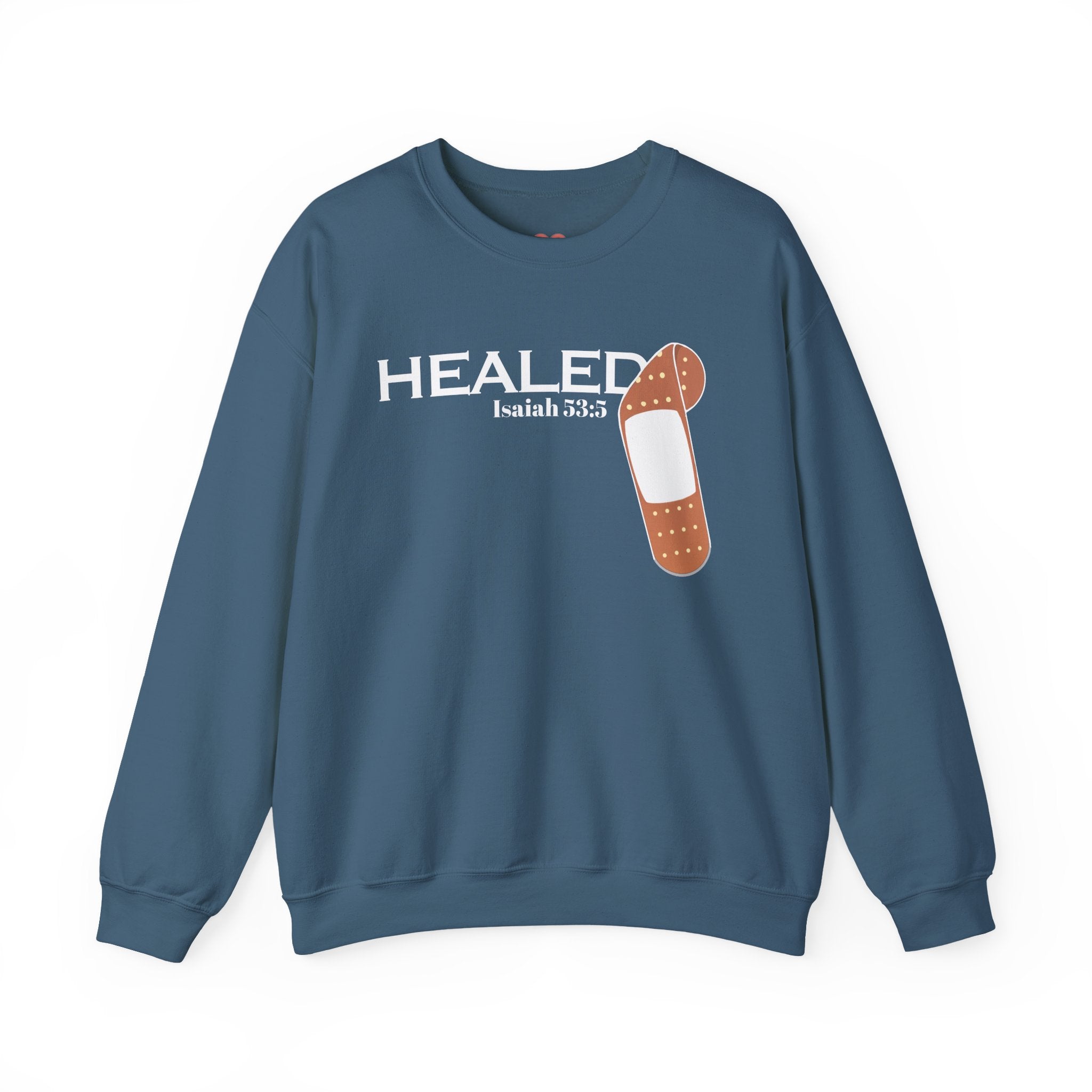 Healing Is Done- Isaiah 53:5 Unisex Sweatshirt