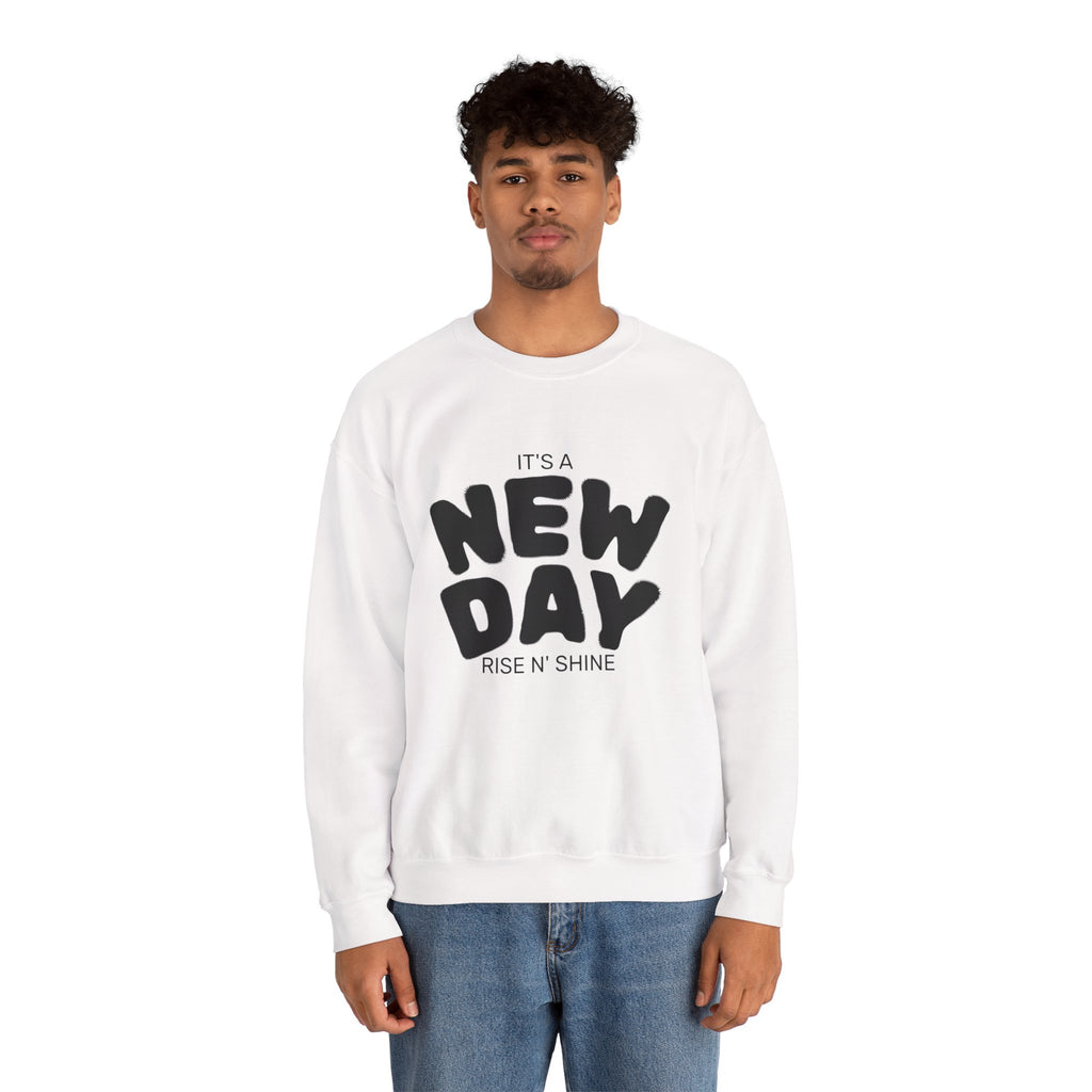 It’s A New Day- Renewed And Restored Crewneck Sweatshirt
