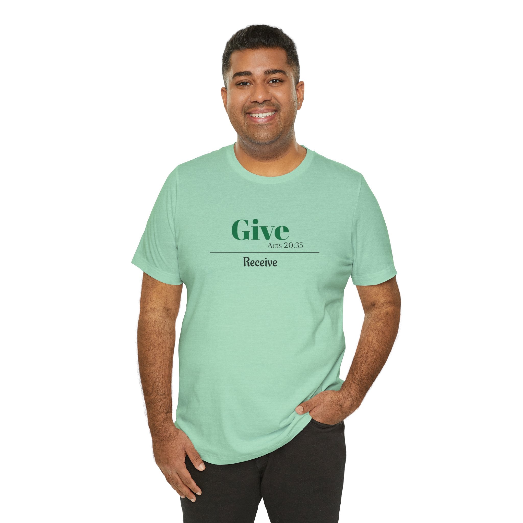 Better To Give Than Receive Unisex Tee