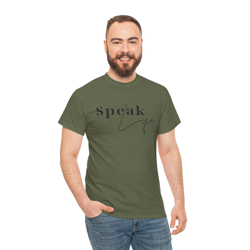 Speak Life Over Yourself Unisex Tee