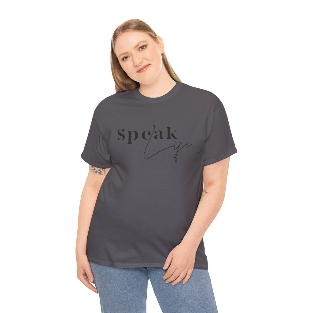 Speak Life Over Yourself Unisex Tee