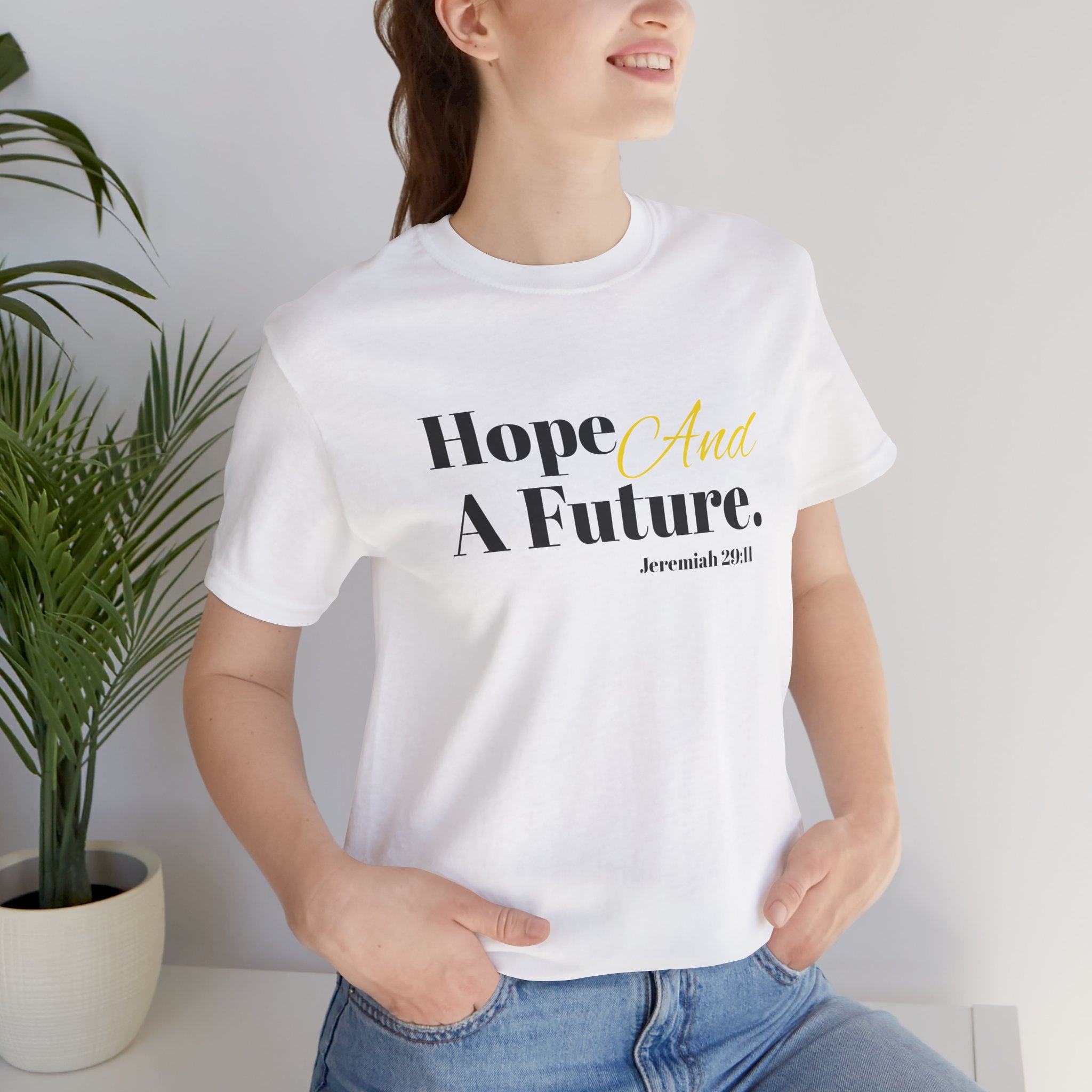God's Promise - Hope And A Future Unisex Tee