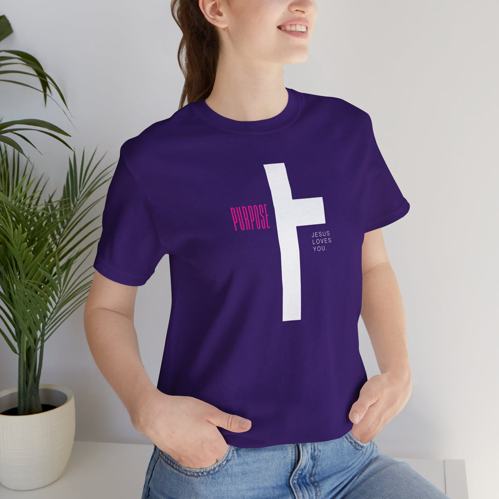 Walk With A Purpose Cross Graphic T-Shirt