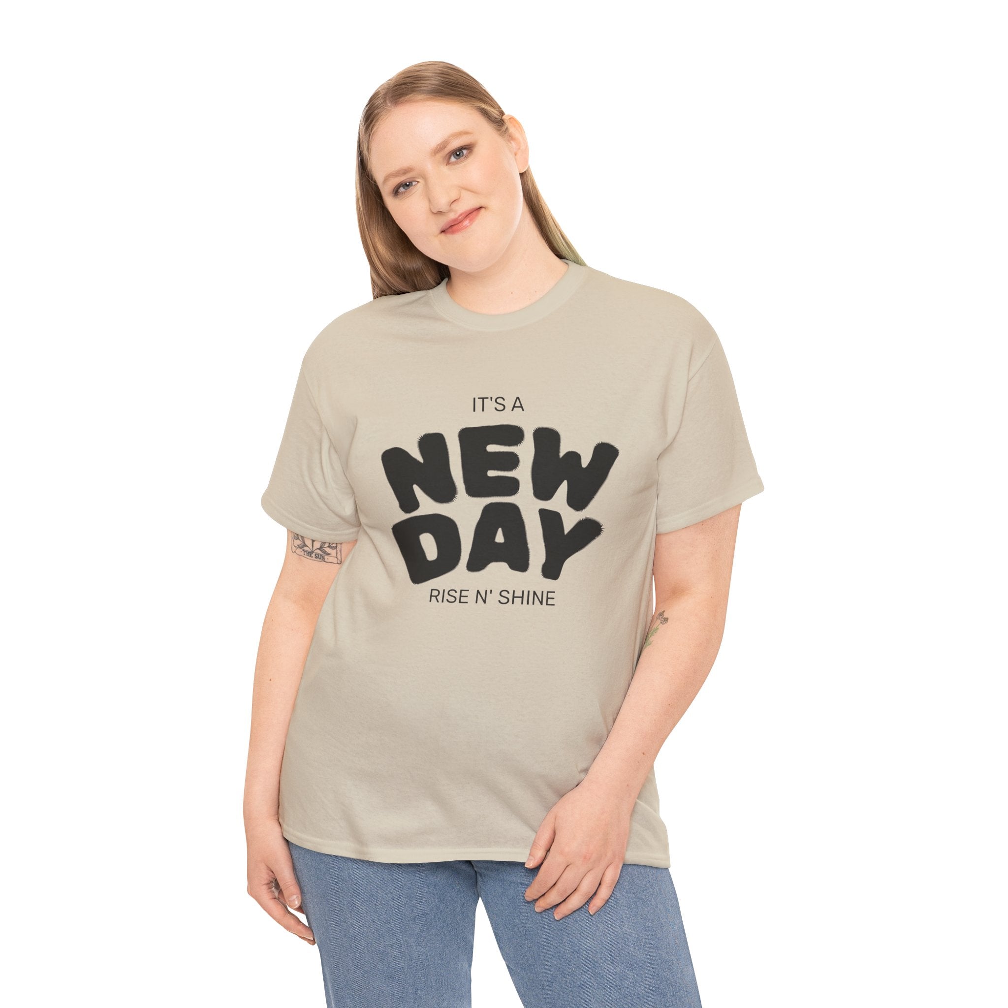 It's a New Day - Renewed And Restored Unisex Heavy Cotton Tee