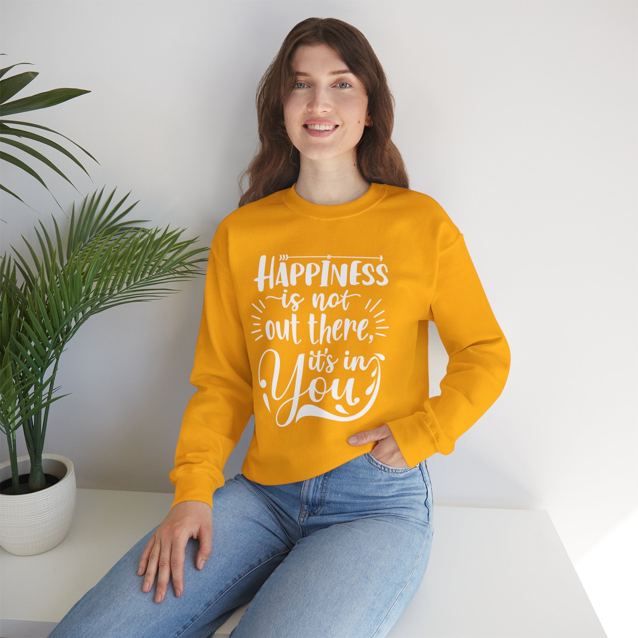 Happiness Is In You Crewneck Sweatshirt