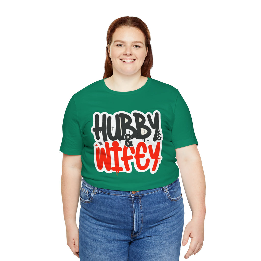 Hubby & Wifey Cute Couple’s Tee