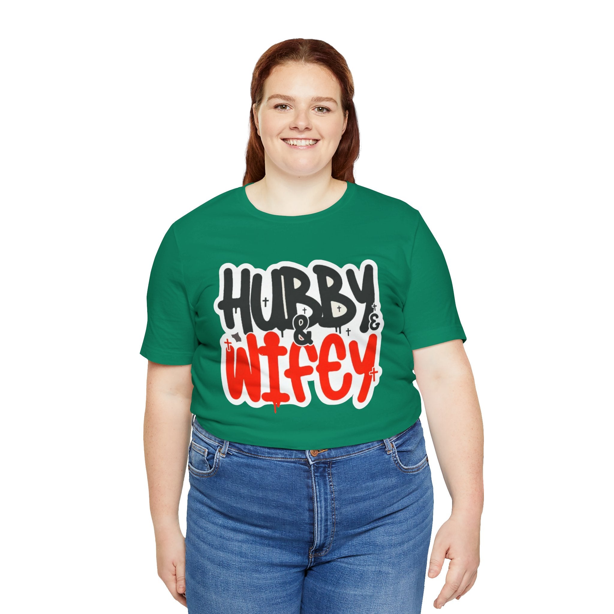 Hubby & Wifey Cute Couple’s Tee